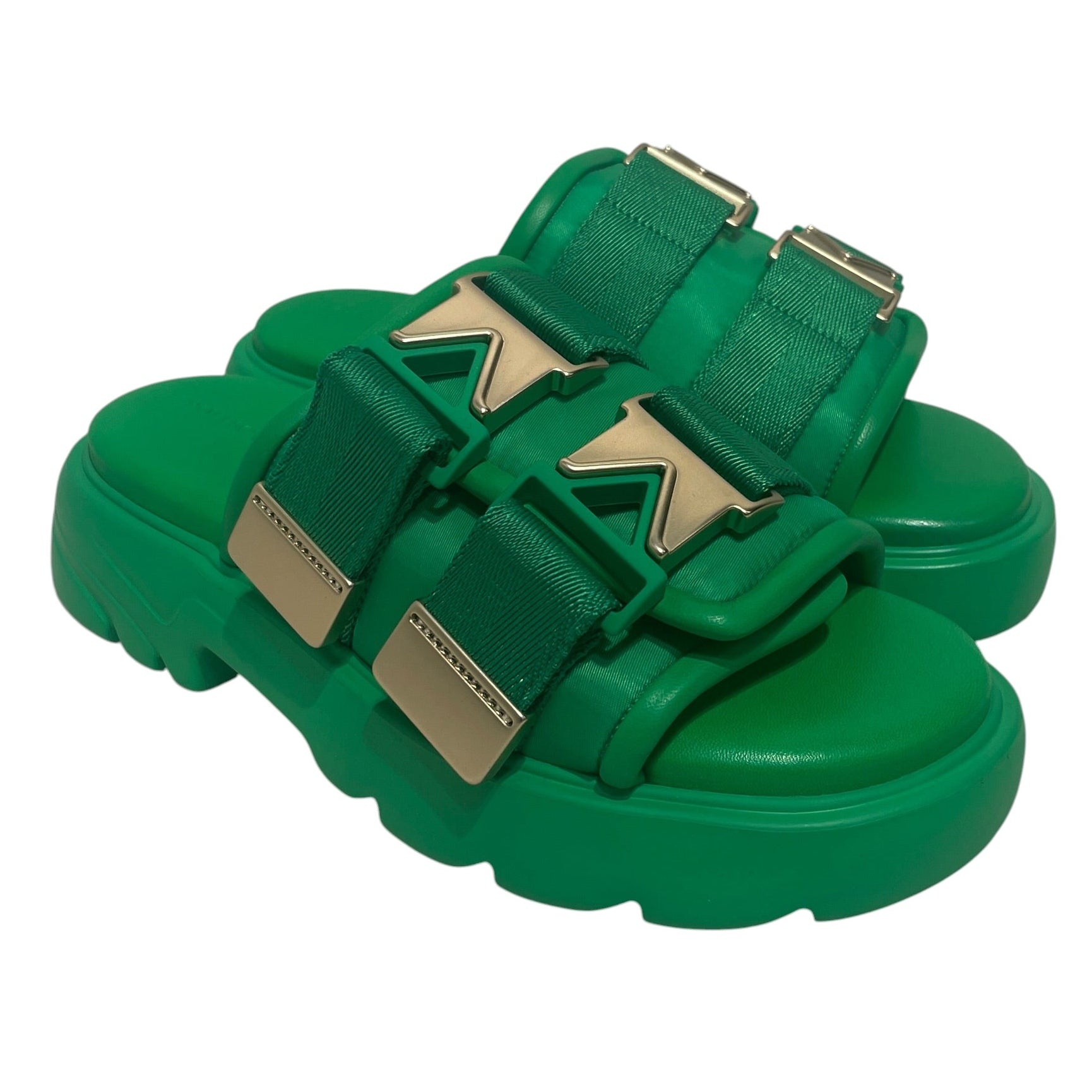 BOTTEGA VENETA/Sandals/EU 36/GRN/Flash Lock Sandals view 1