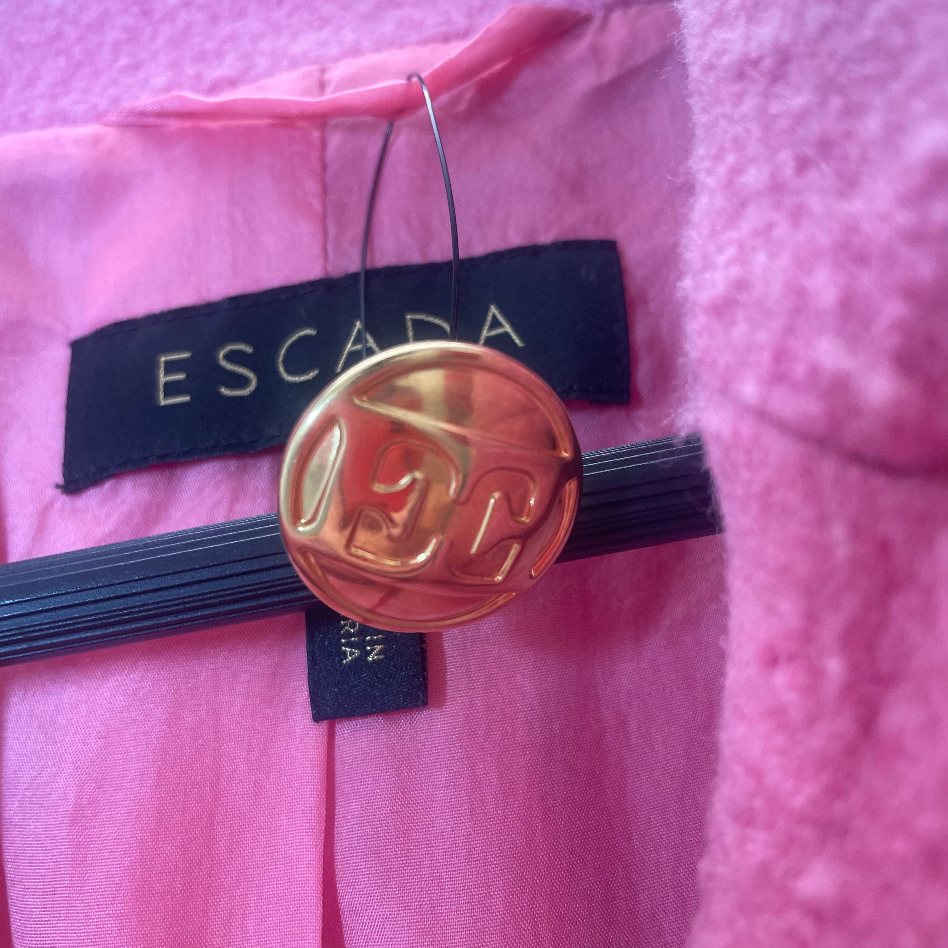 ESCADA/Jacket/46/PNK/GOLD BUTTONS view 6