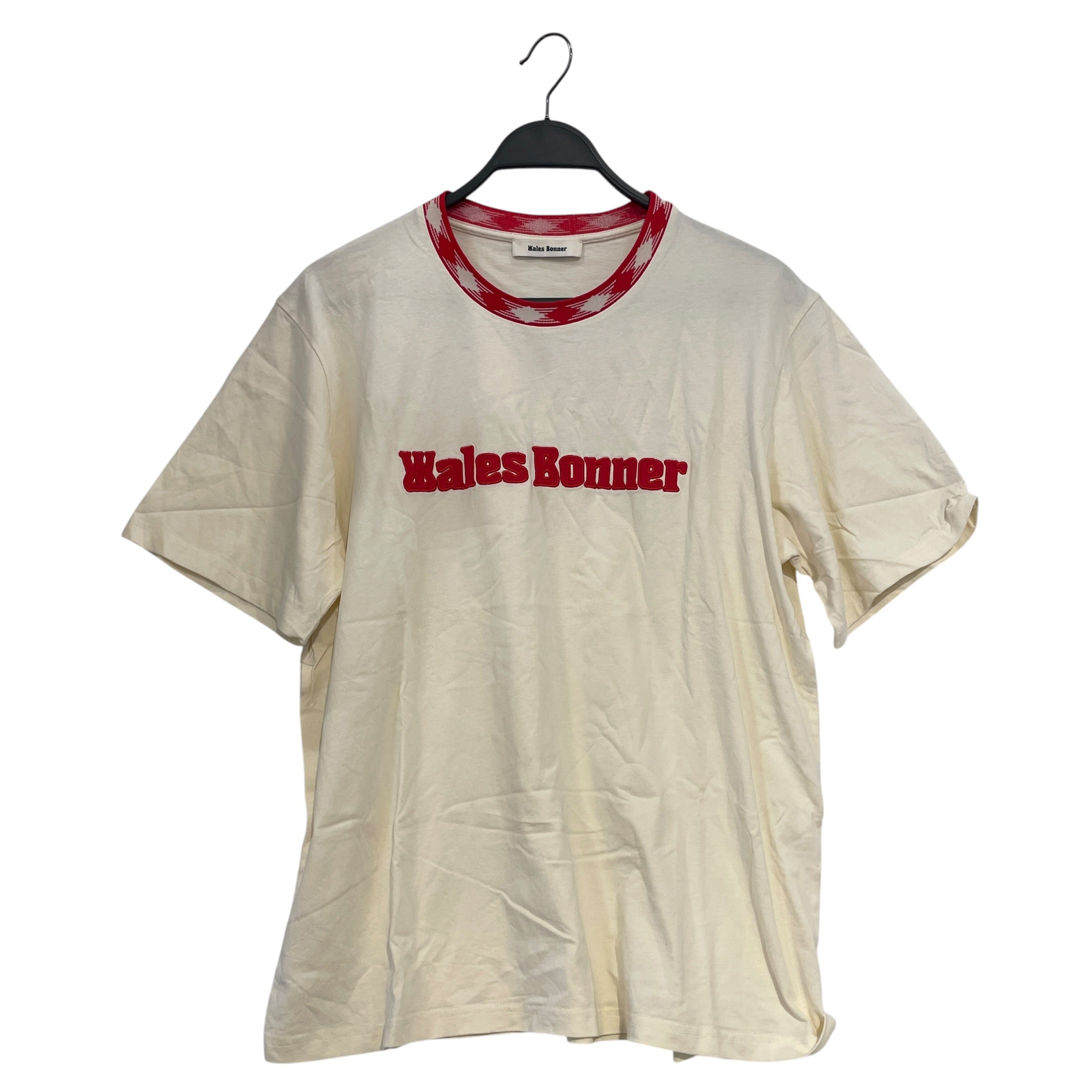 WALES BONNER/T-Shirt/XL/Cotton/WHT/SORBONE view 1