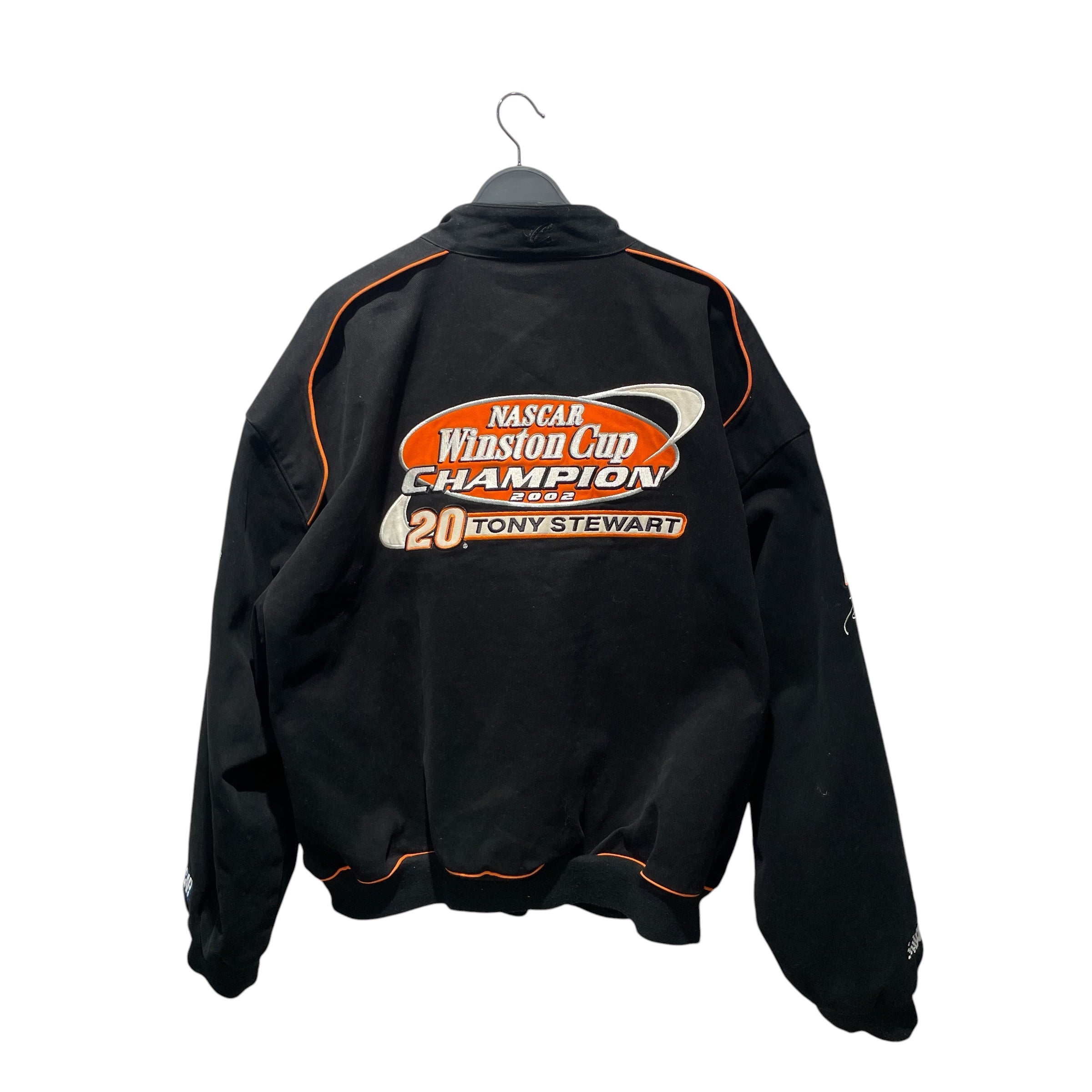 CHASEAUTHENTICS/Souvenir Jkt/XXL/Cotton/BLK/All Over Print/02 Tony Stewart Home Depot view 2