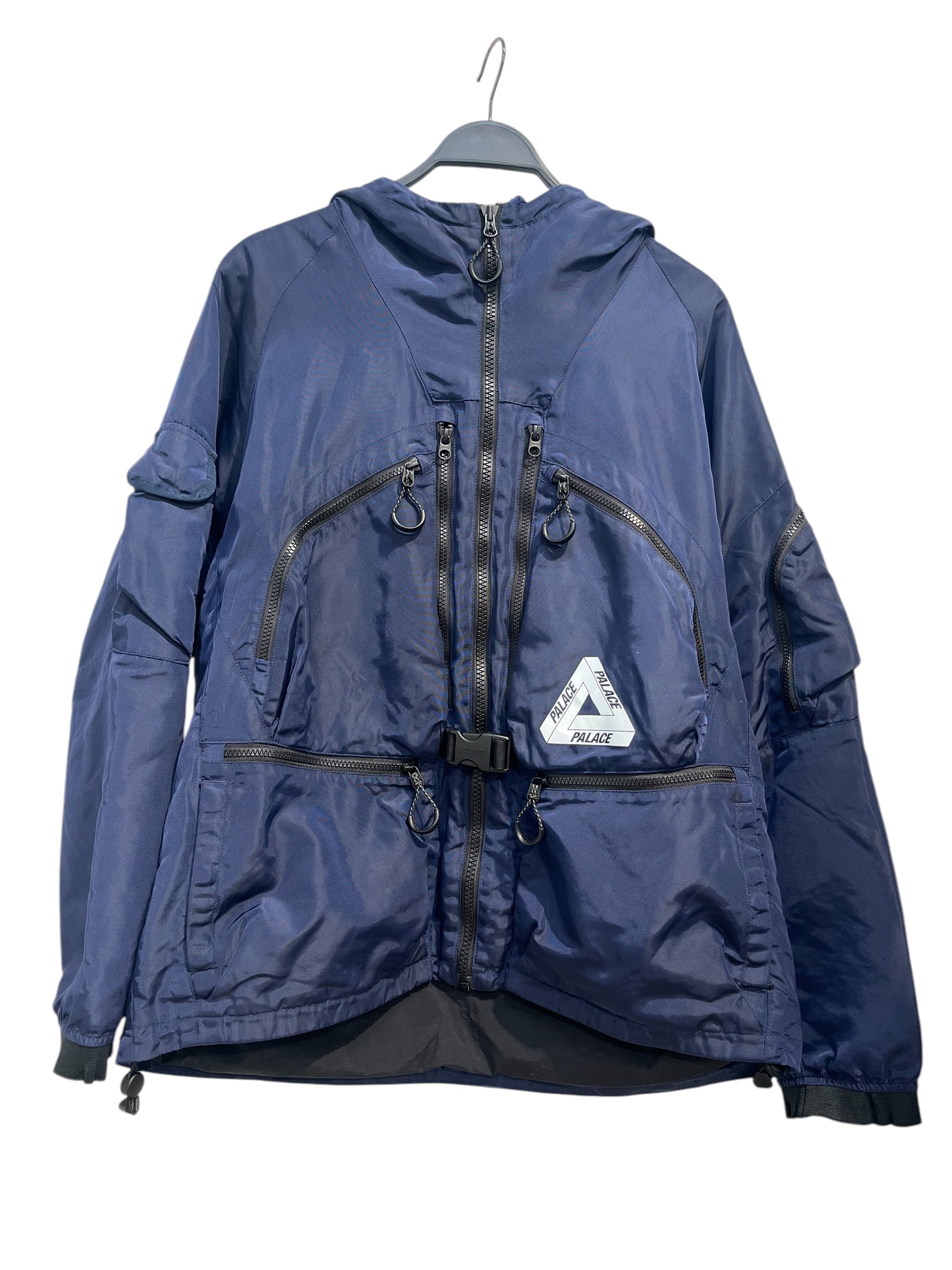 PALACE/Jacket/M/Nylon/NVY/WHITE TRIANGLE BALLISTICBUCKLE view 1