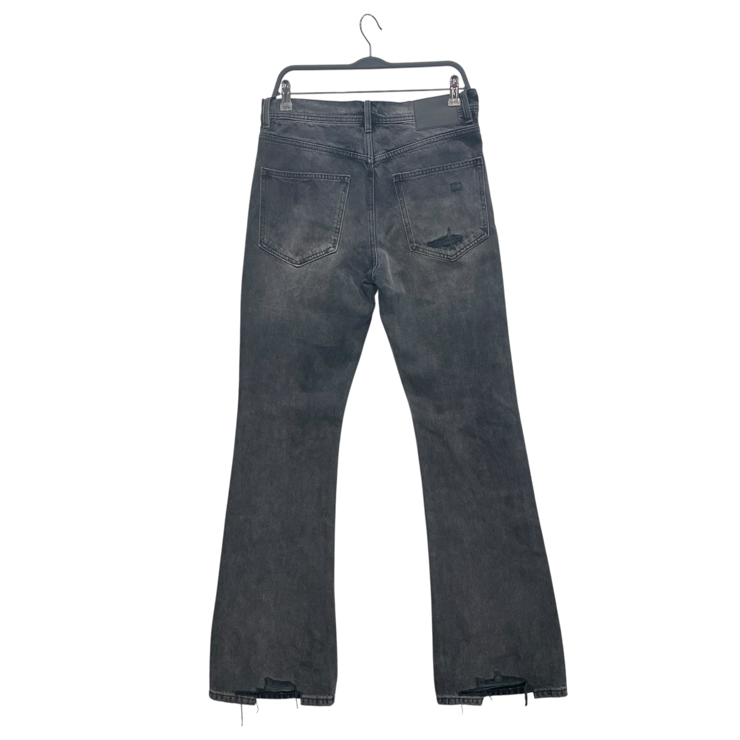 enfants riches deprimes/Straight Pants/31/Denim/GRY/MUD WASH WITH FLARE view 2