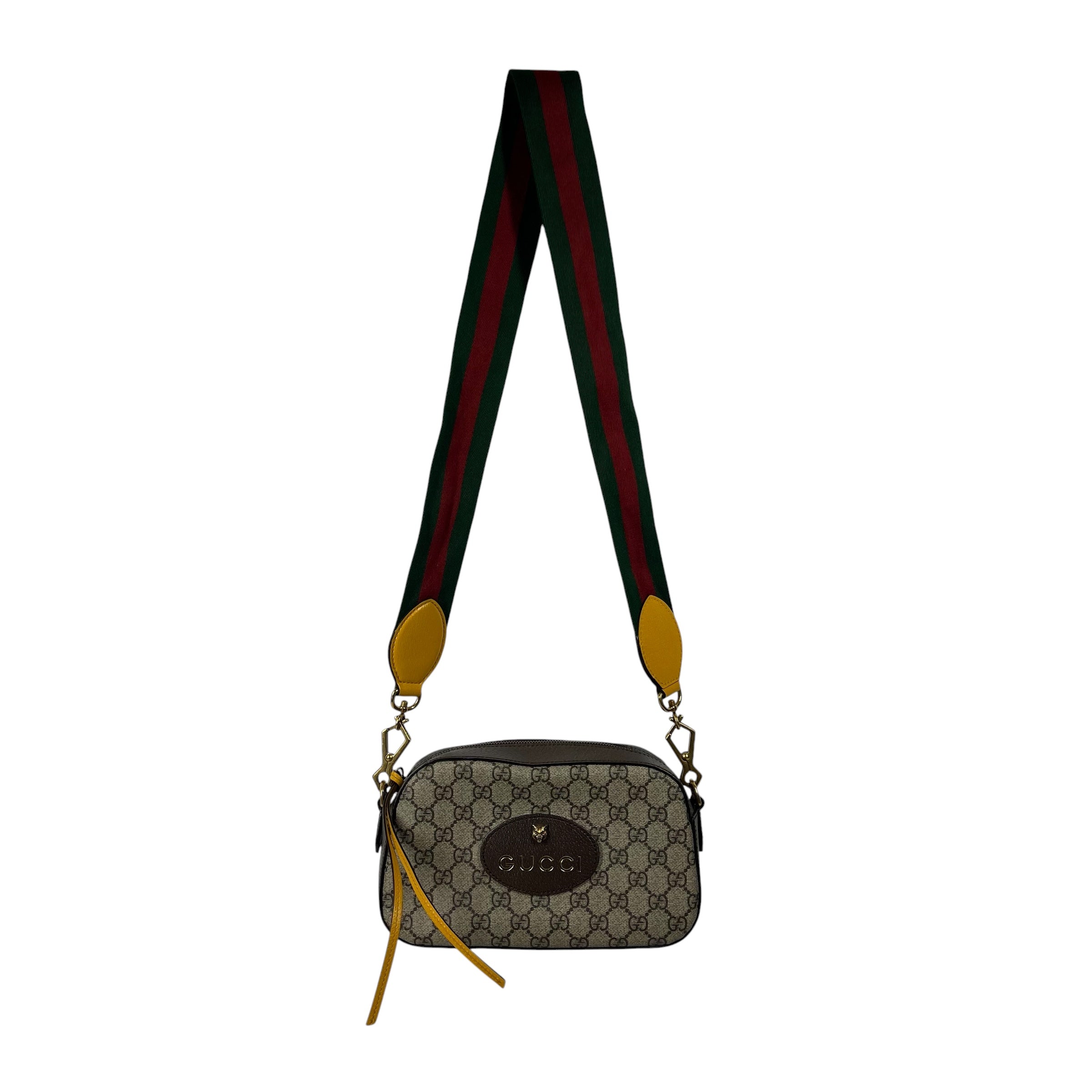 GUCCI/Cross Body Bag/Monogram/Leather/BRW/476466 622011 view 1