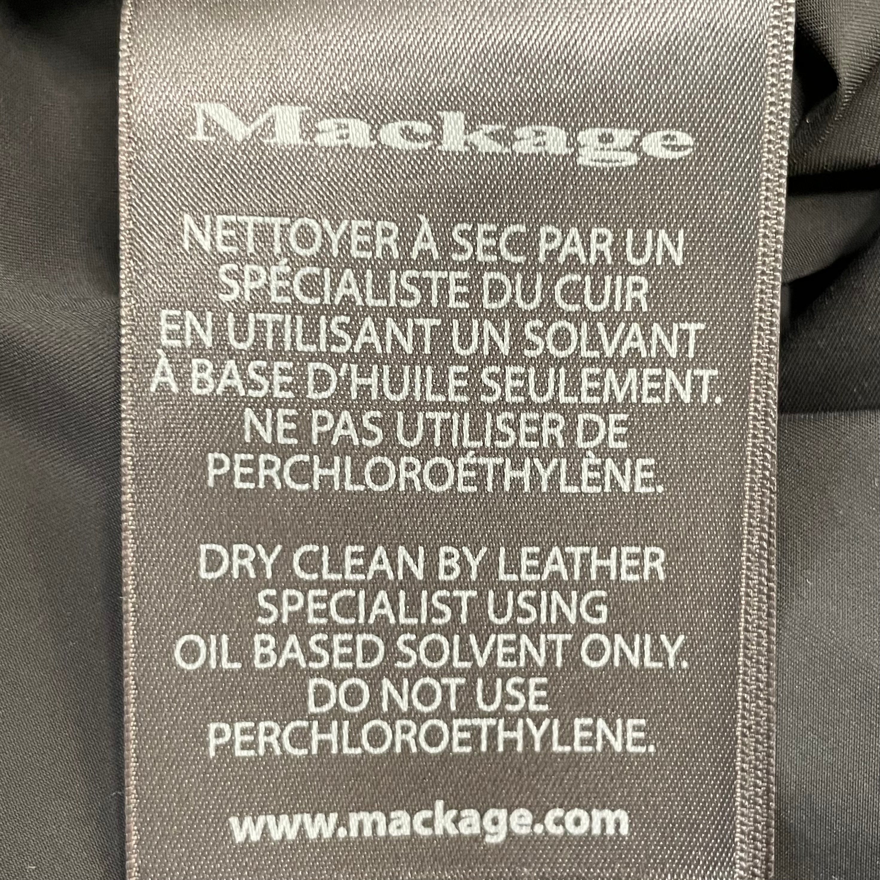 MACKAGE/Trench Coat/XXS/Acrylic/NVY/ACRYLIC NAVY TRENCH COAT view 5