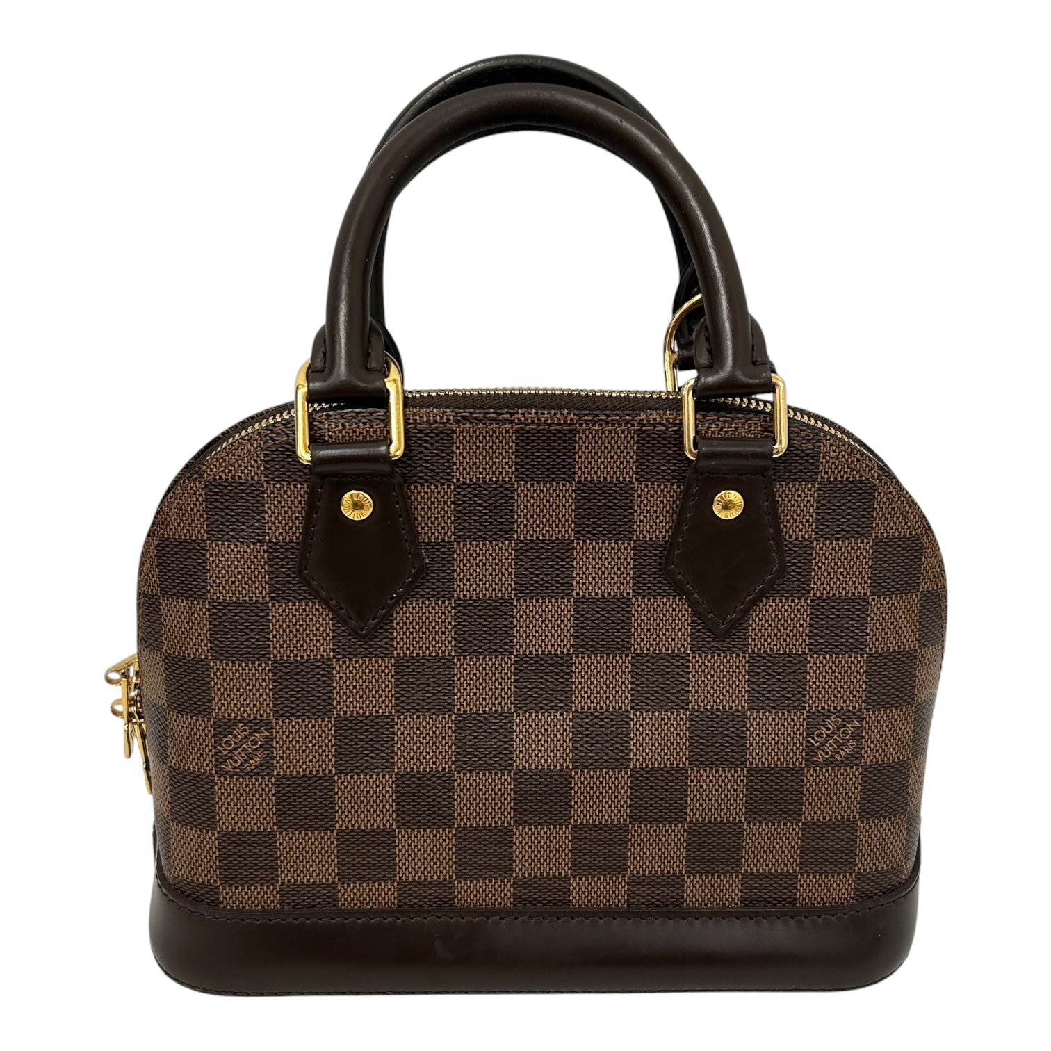 LOUIS VUITTON/Bag/Monogram/Leather/BRW/ALMA BB DAMIER EBENE view 2