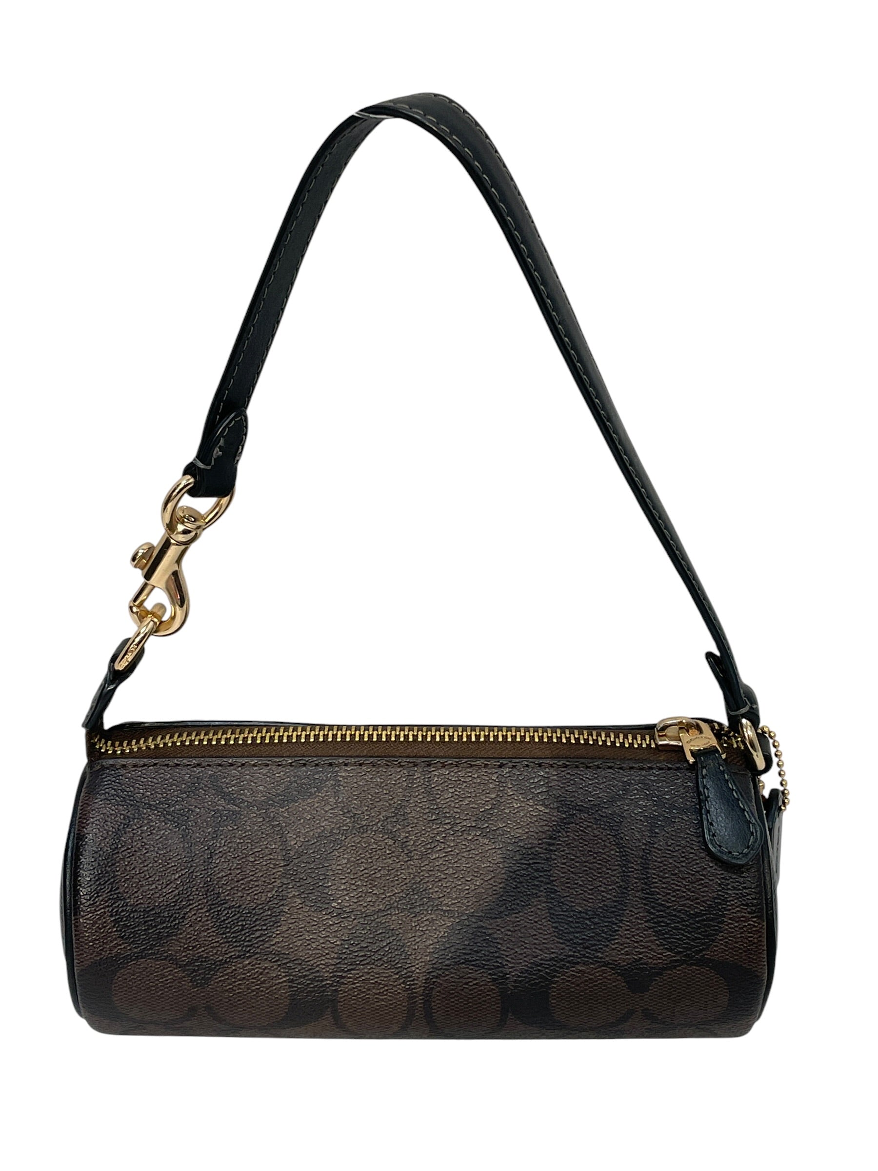 COACH/Pouch/Monogram/Leather/BRW/CP475 barrel view 2