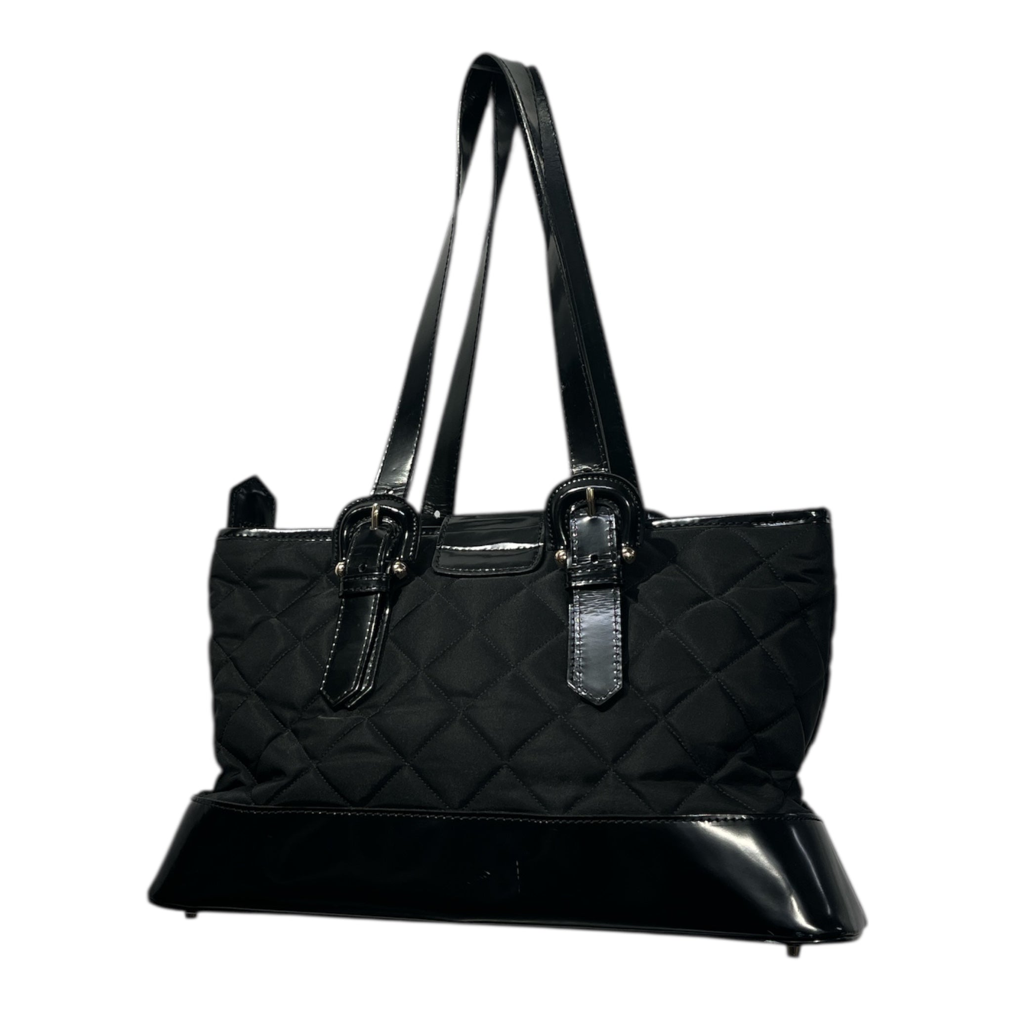 BURBERRY/Bag/Cotton/BLK/GOLD HARDWARE view 2