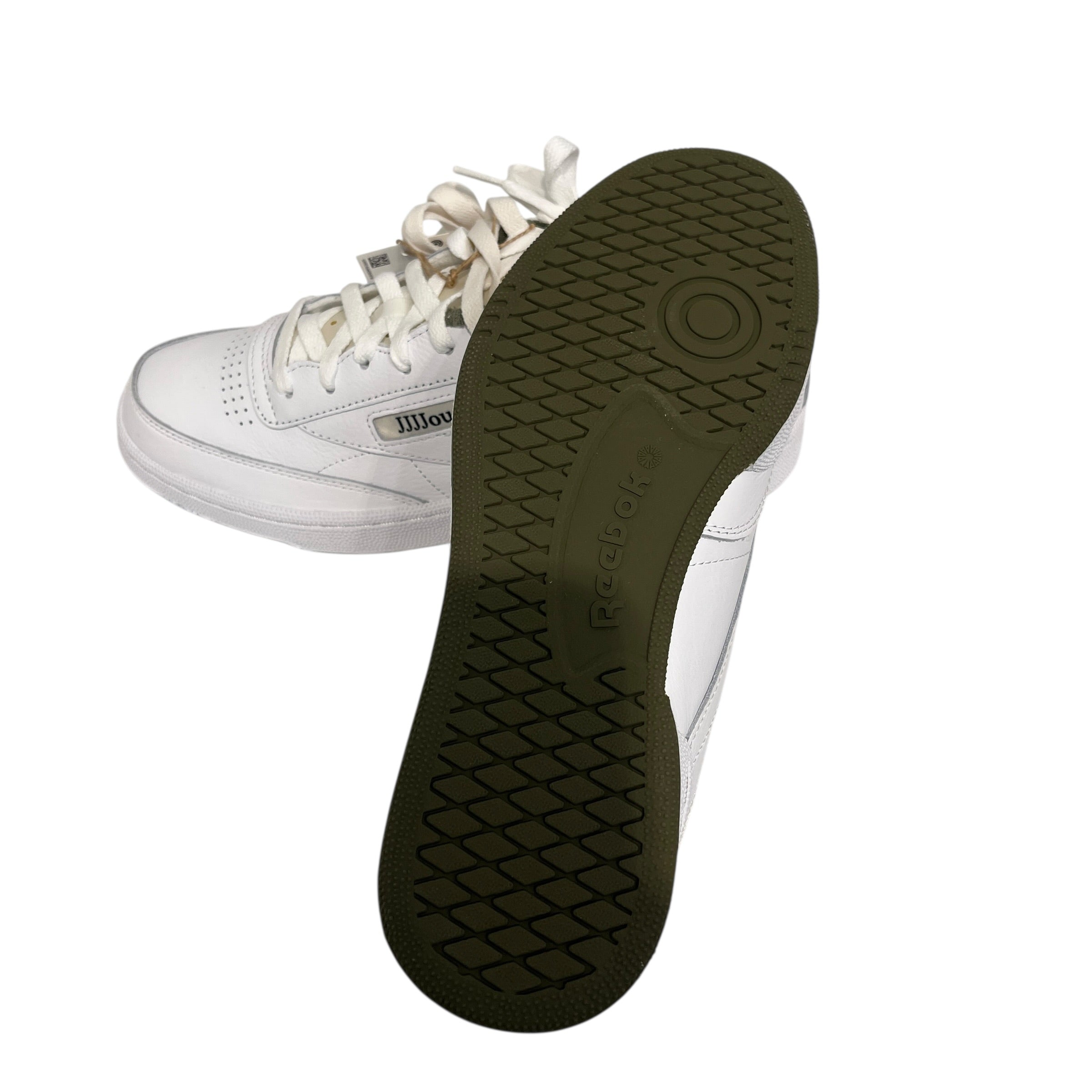 Reebok/Low-Sneakers/US 9.5/Leather/WHT/jjjjound view 2