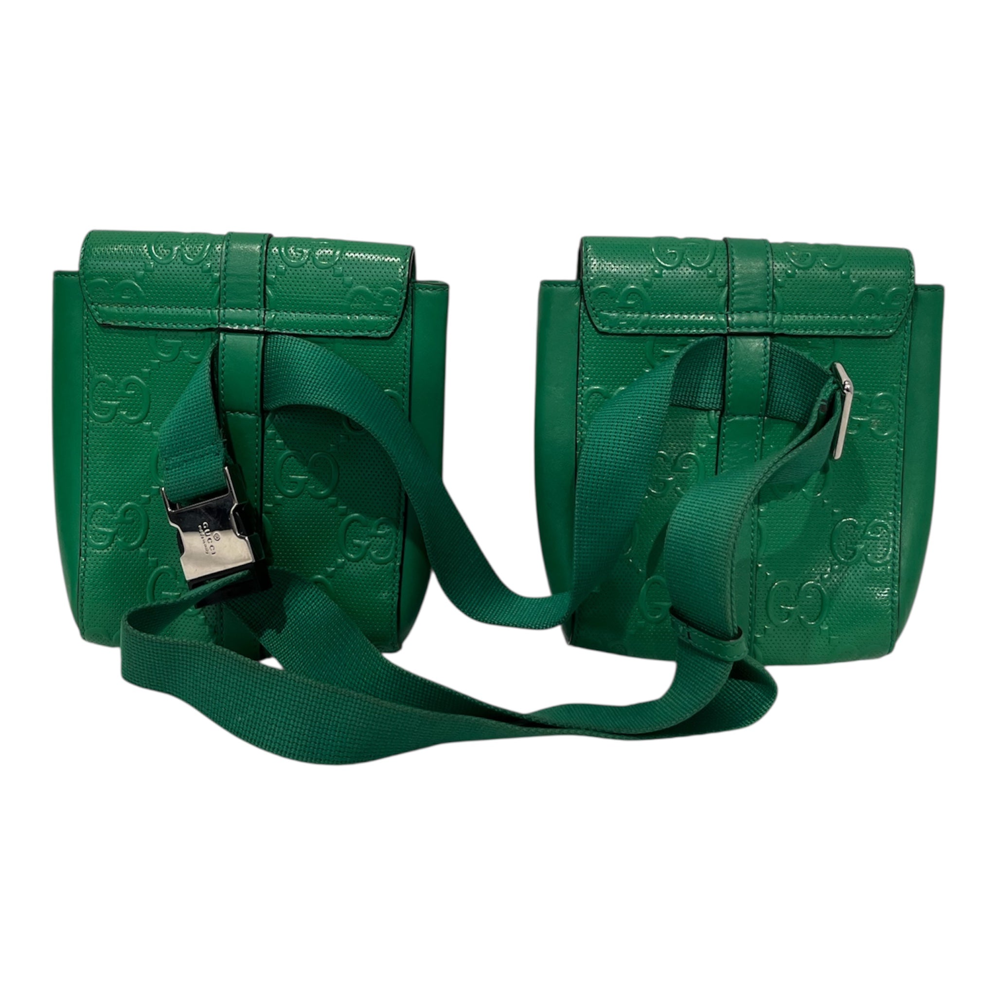 GUCCI/Fanny Pack/Leather/GRN/631339525040 GG BAG CALFSKIN view 2