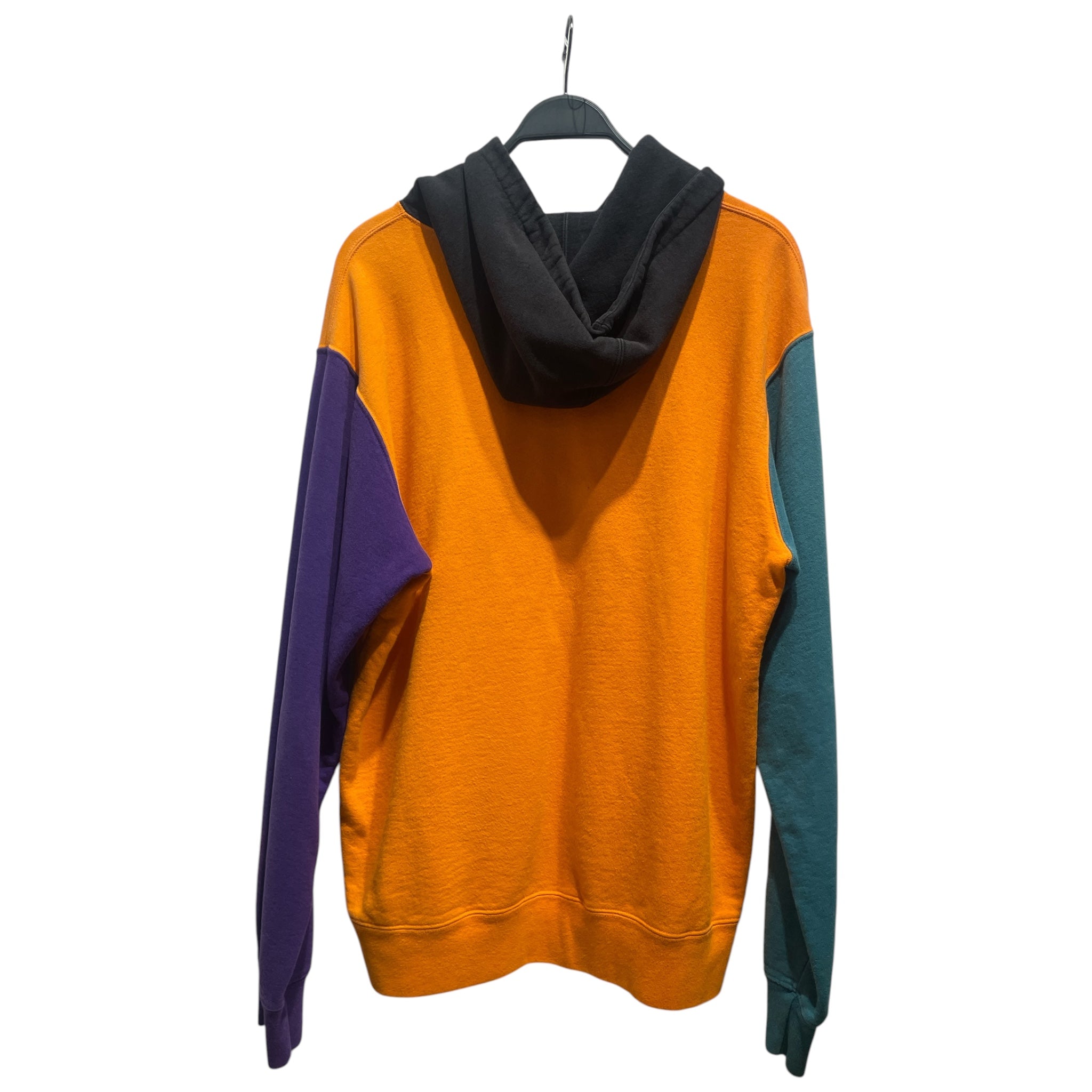Supreme/Hoodie/XL/Cotton/ORN/S LOGO COLORBLOCKED view 2