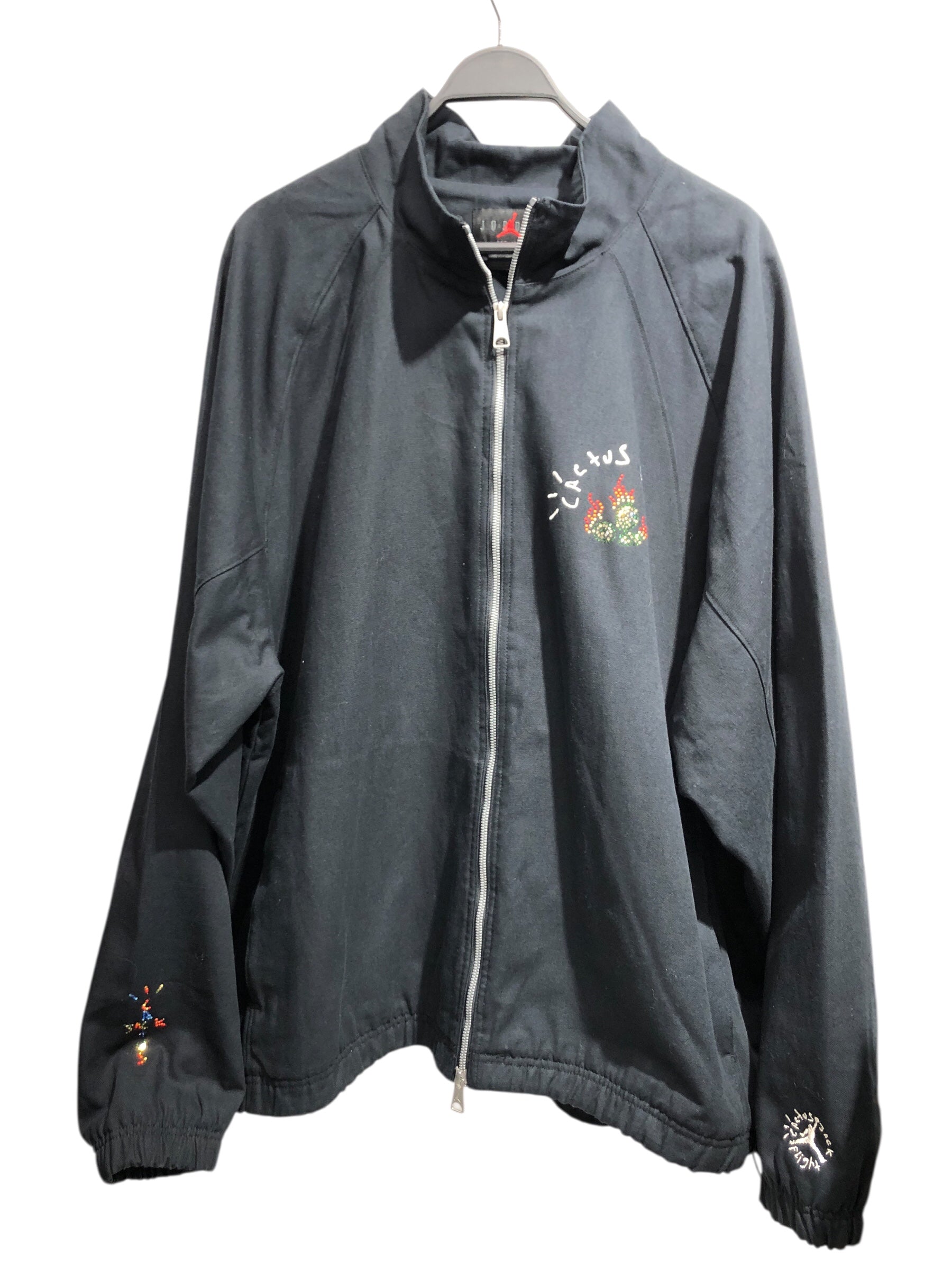 TRAVIS SCOTT/Jacket/XXXL/Cotton/BLK/Graphic/ view 1