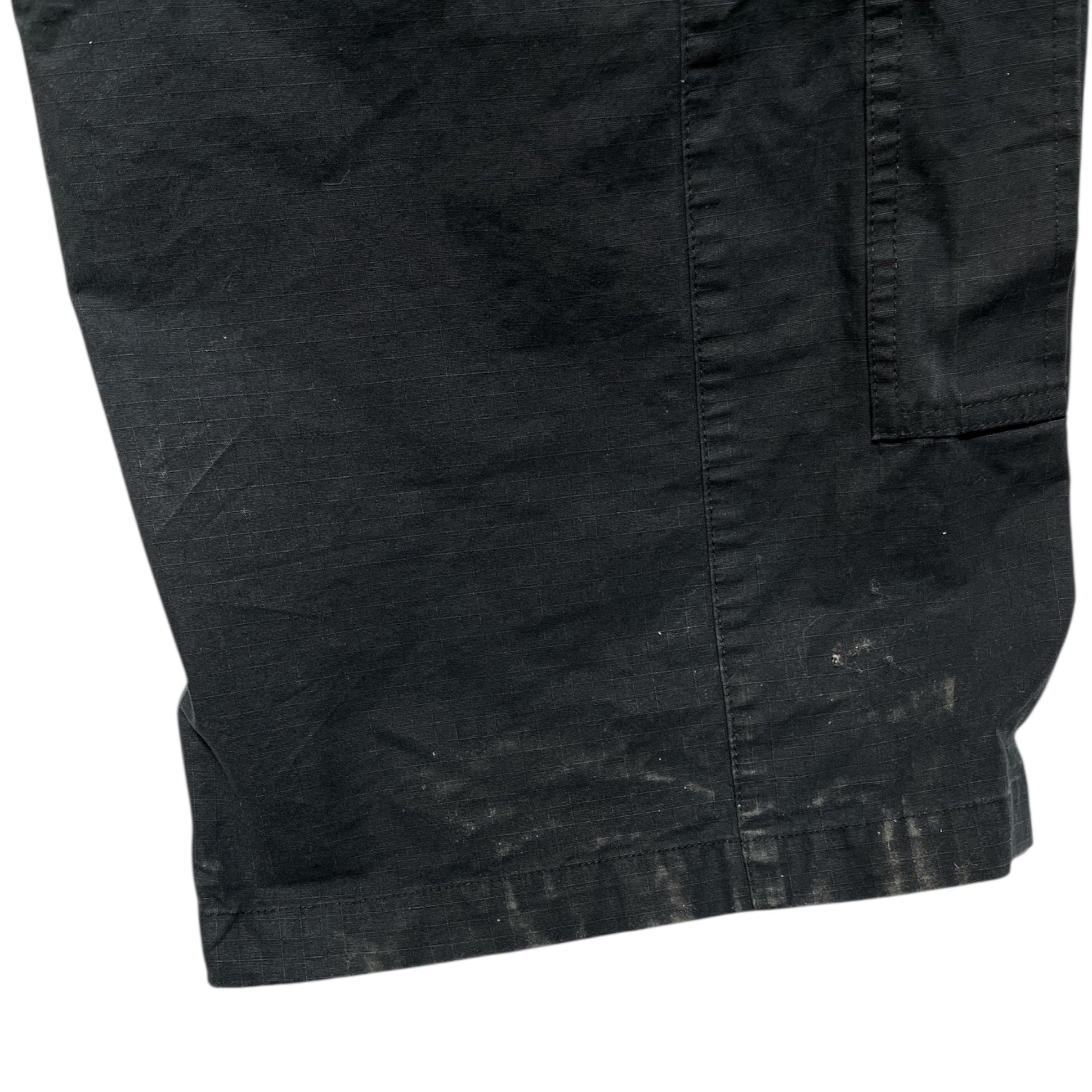 BALENCIAGA/Cargo Pants/S/Denim/BLK/FLARES, MISSING BUTTON view 5