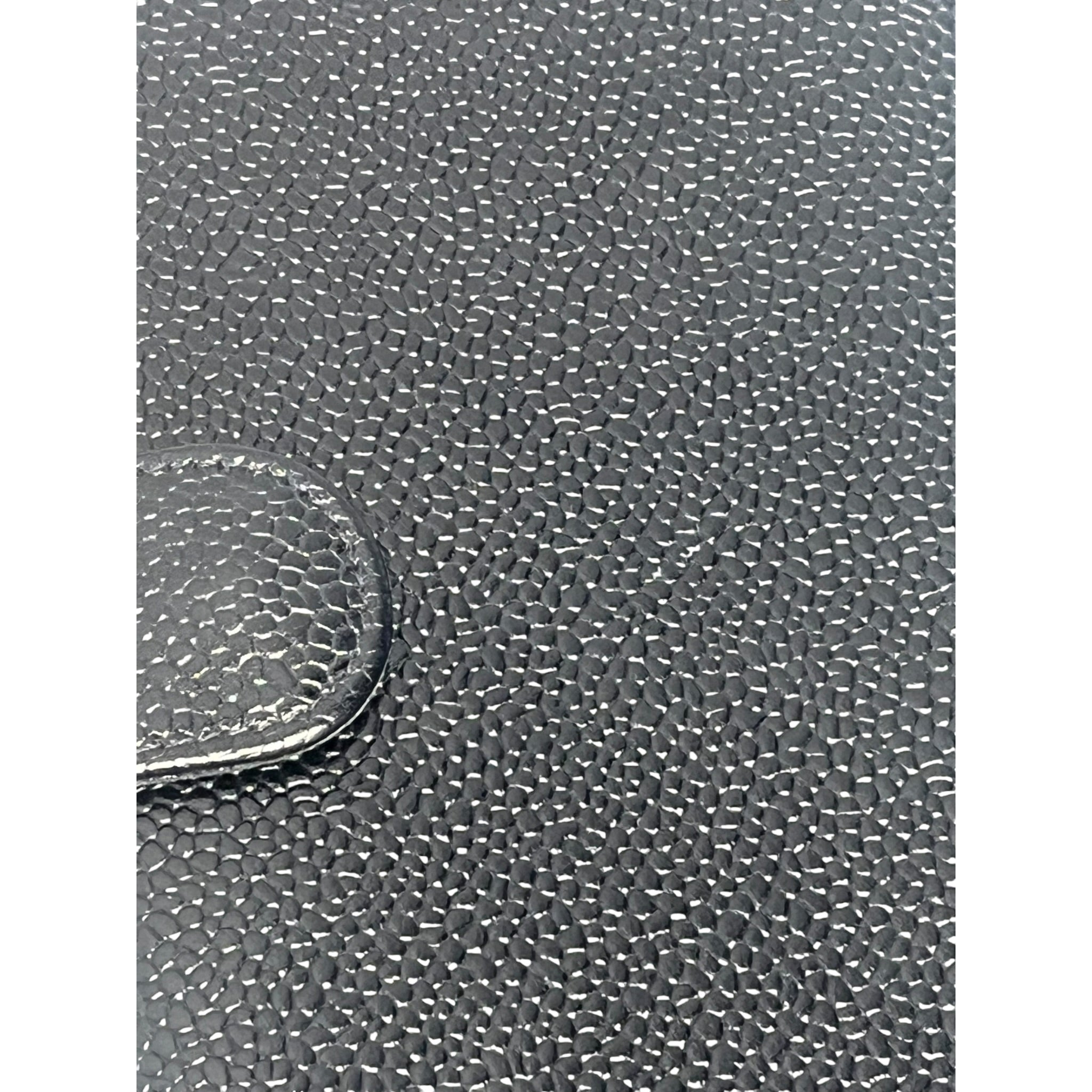 CHANEL/Long Wallet/Leather/BLK/Caviar view 6