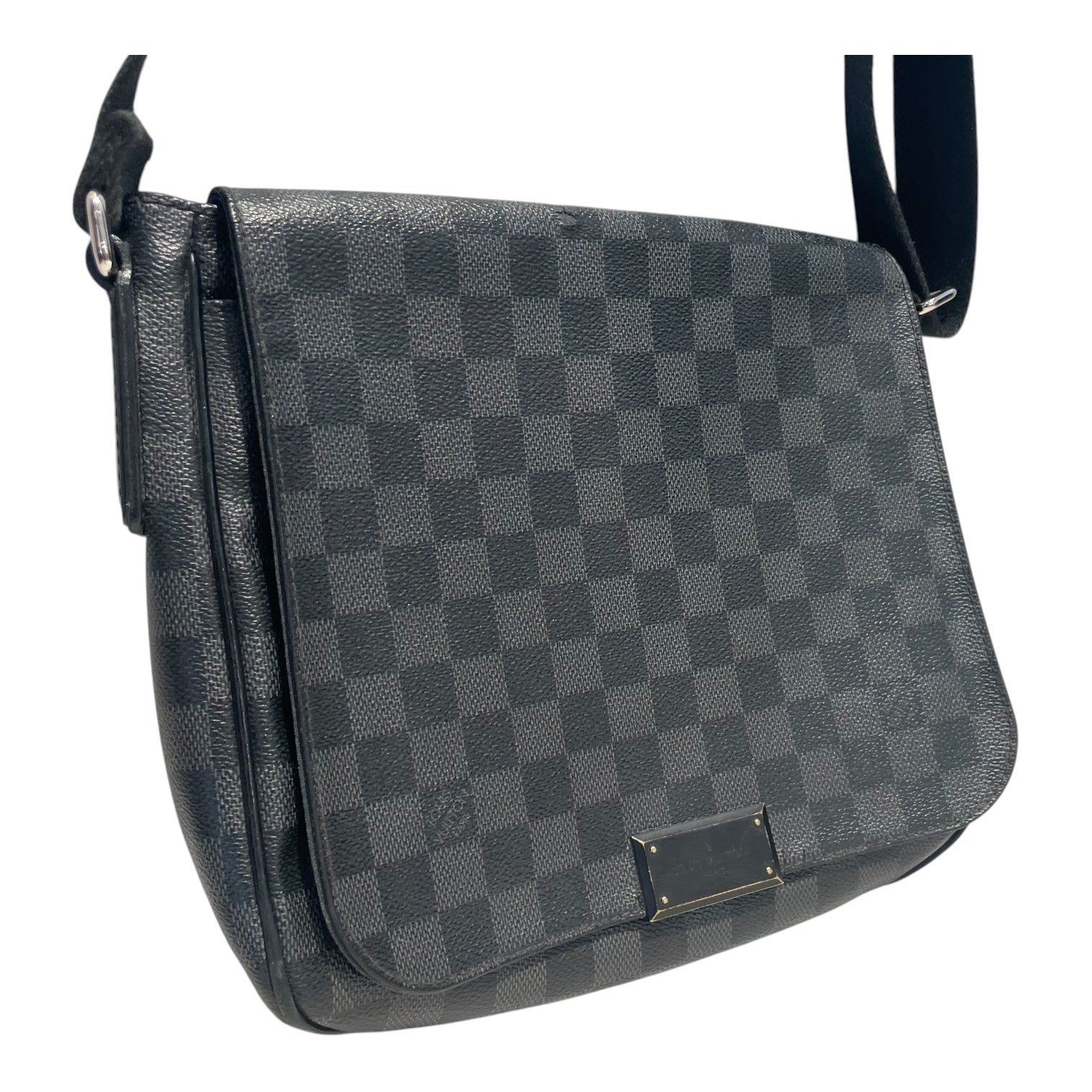 LOUIS VUITTON/Cross Body Bag/Monogram/Leather/BLK/DISTRICT LEATHER BAG view 6