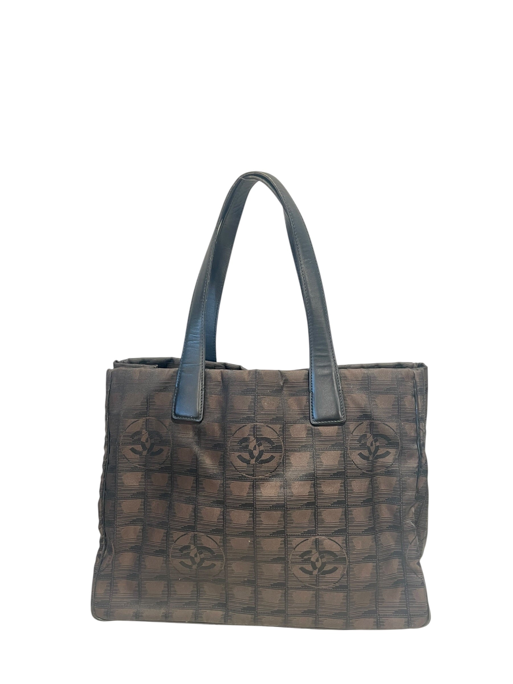 CHANEL/Tote Bag/Nylon/BLK/Travel Line Bag view 2