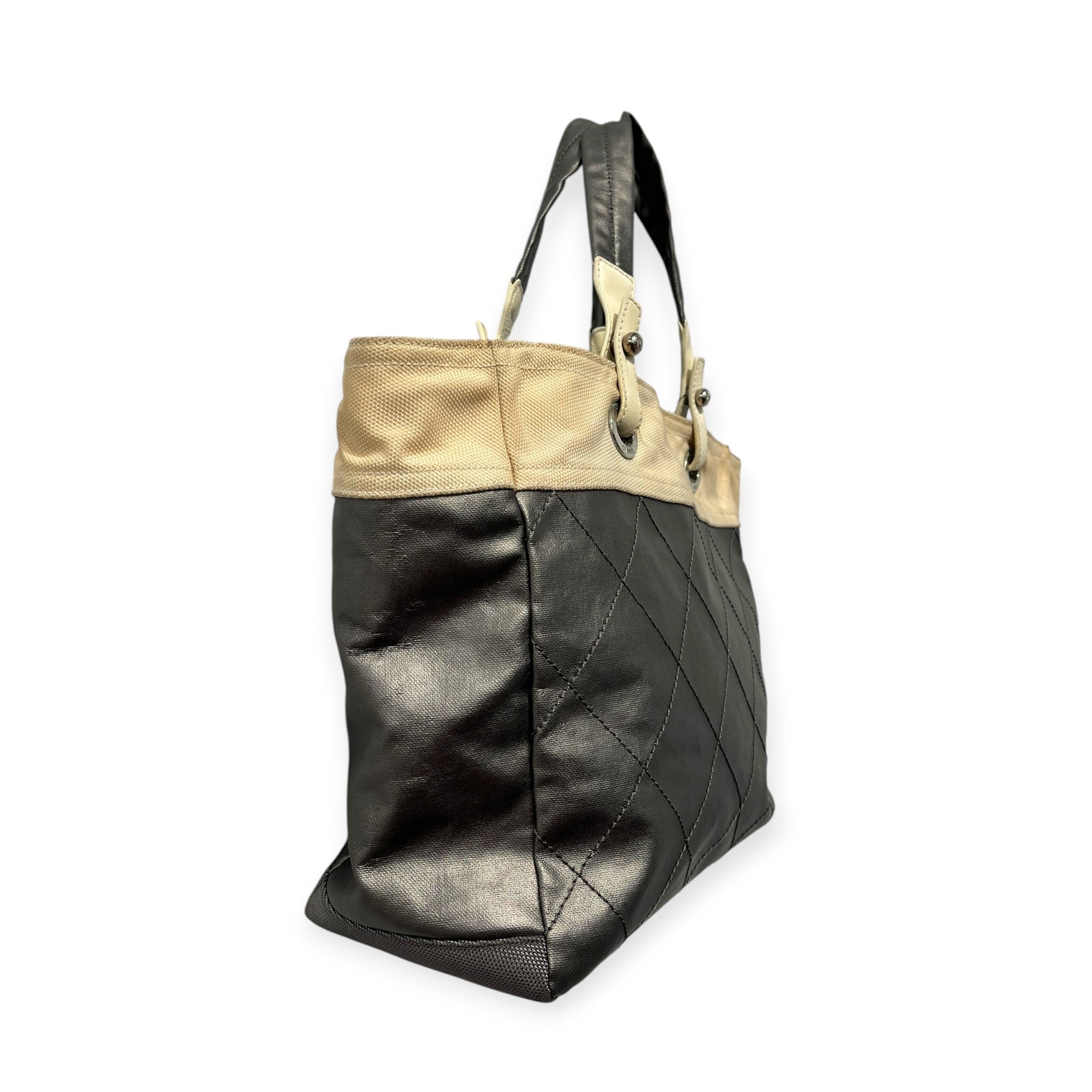 CHANEL/Bag/Cotton/SLV/BIARRITZ TOTE SILVER view 2