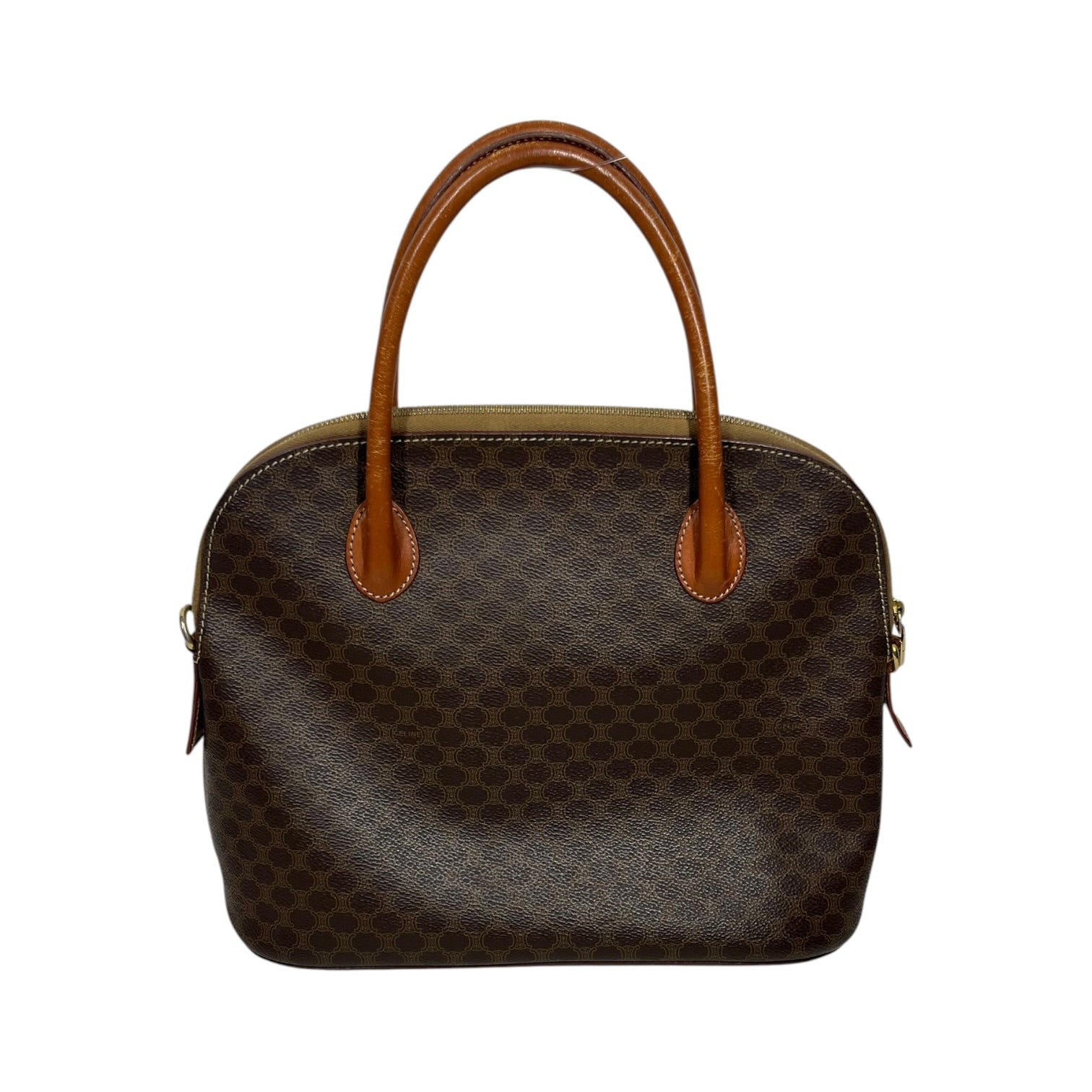 CELINE/Hand Bag/Monogram/Leather/CML/Vintage Macadam Tote Bag view 1