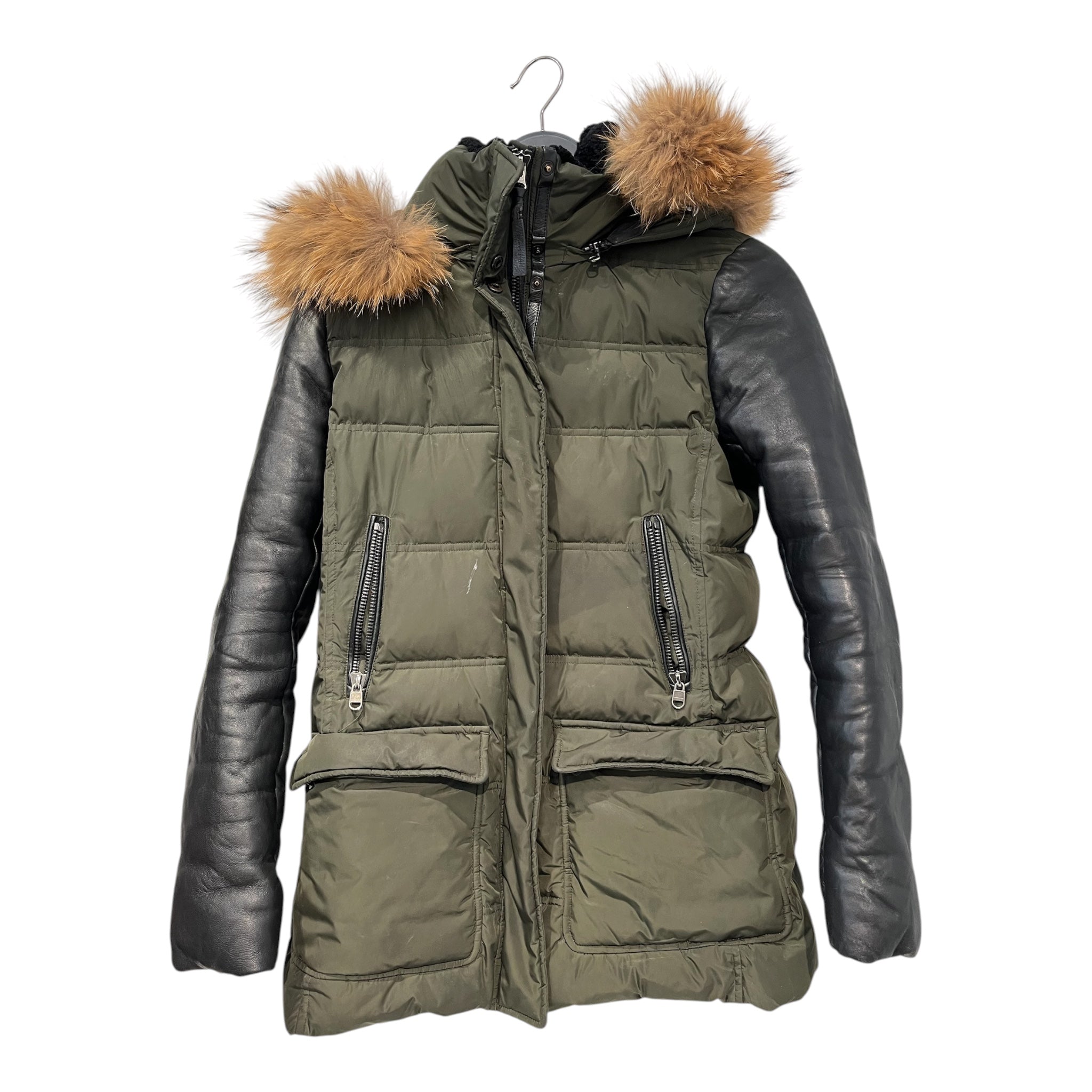 MACKAGE/Mod Parka/M/Polyester/GRN/fur hood view 1
