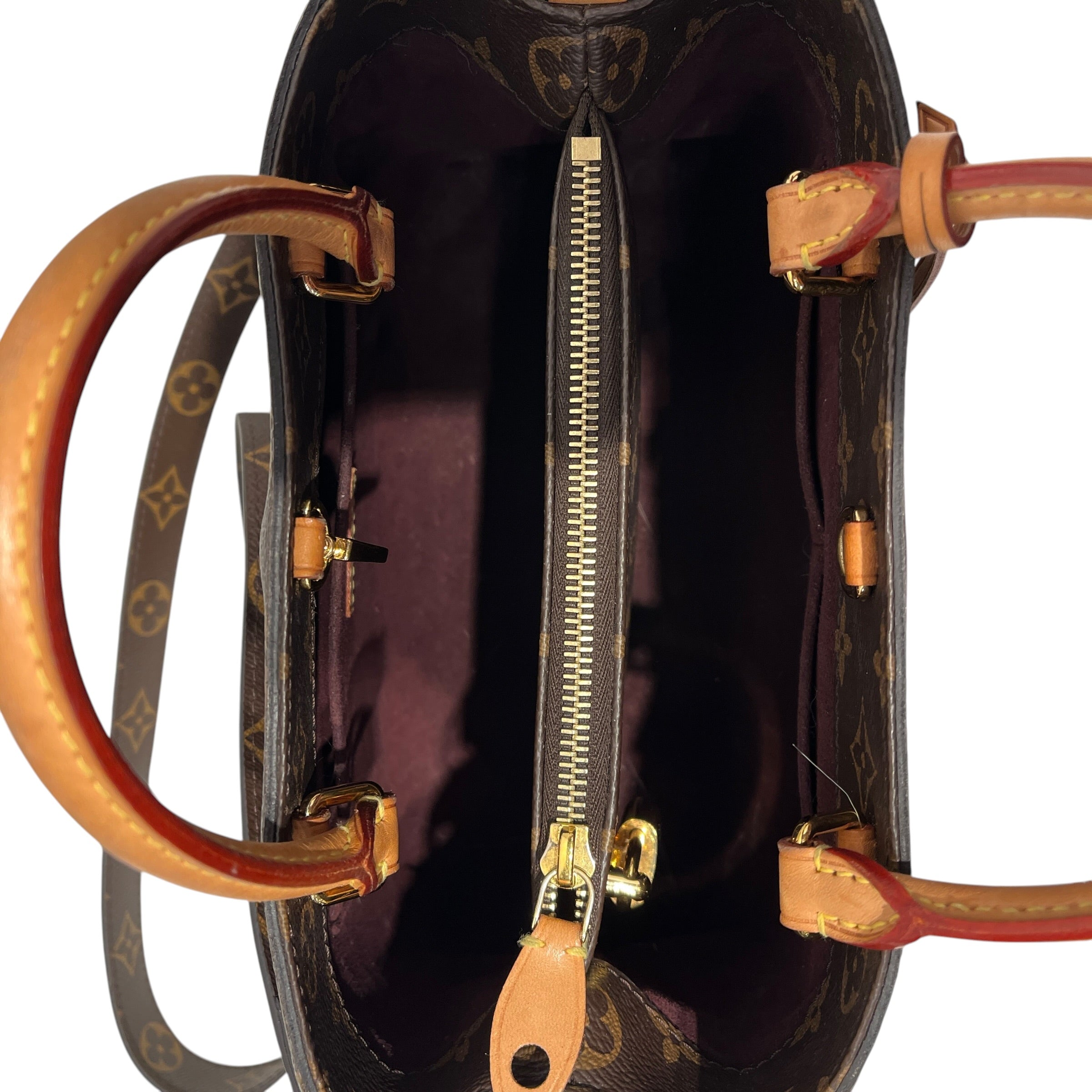 LOUIS VUITTON/Cross Body Bag/Monogram/Leather/BRW/Montaigne Monogram Cross Body view 4