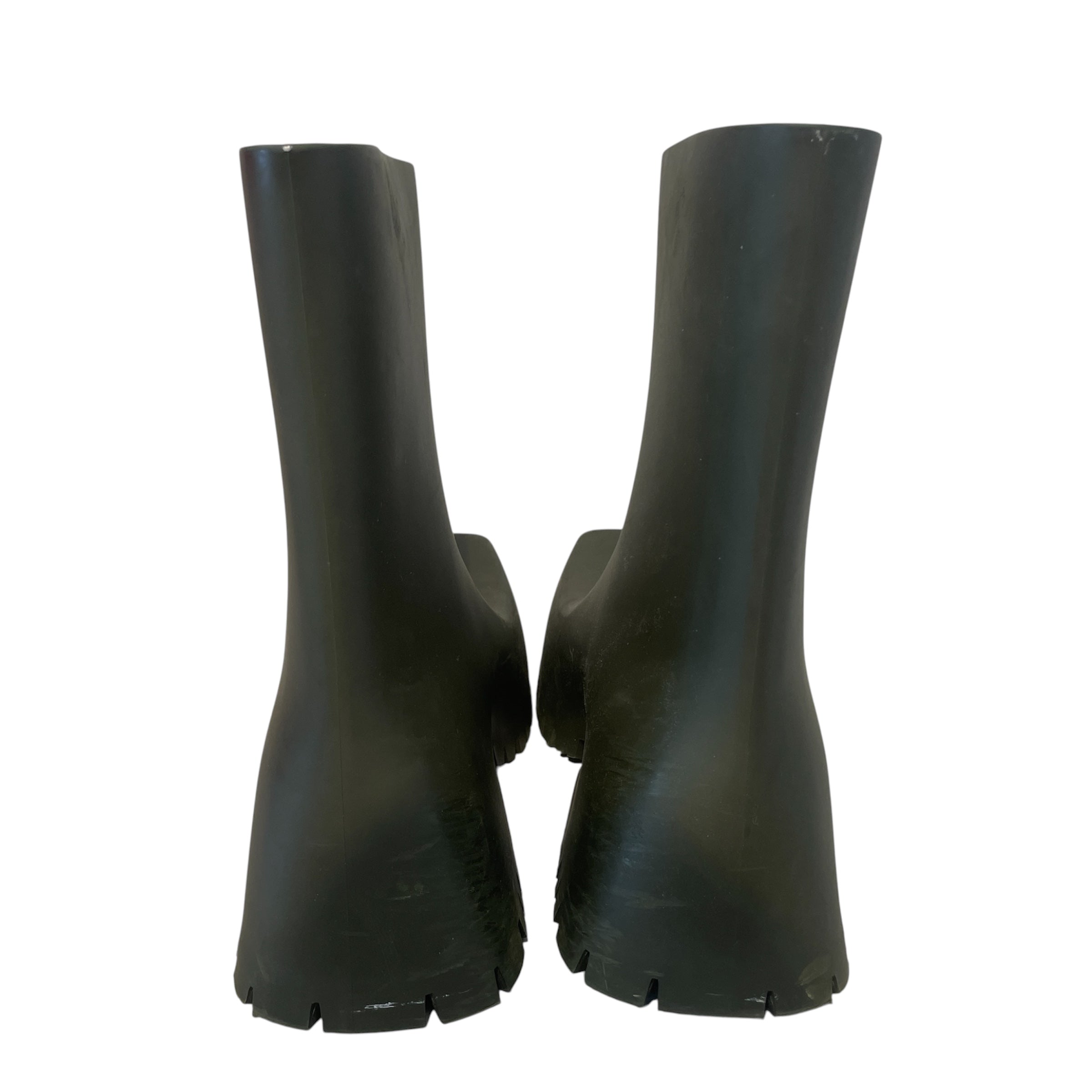 BALENCIAGA/Shoes/US 10/Cotton/GRN/Rubber Rain Troop view 4
