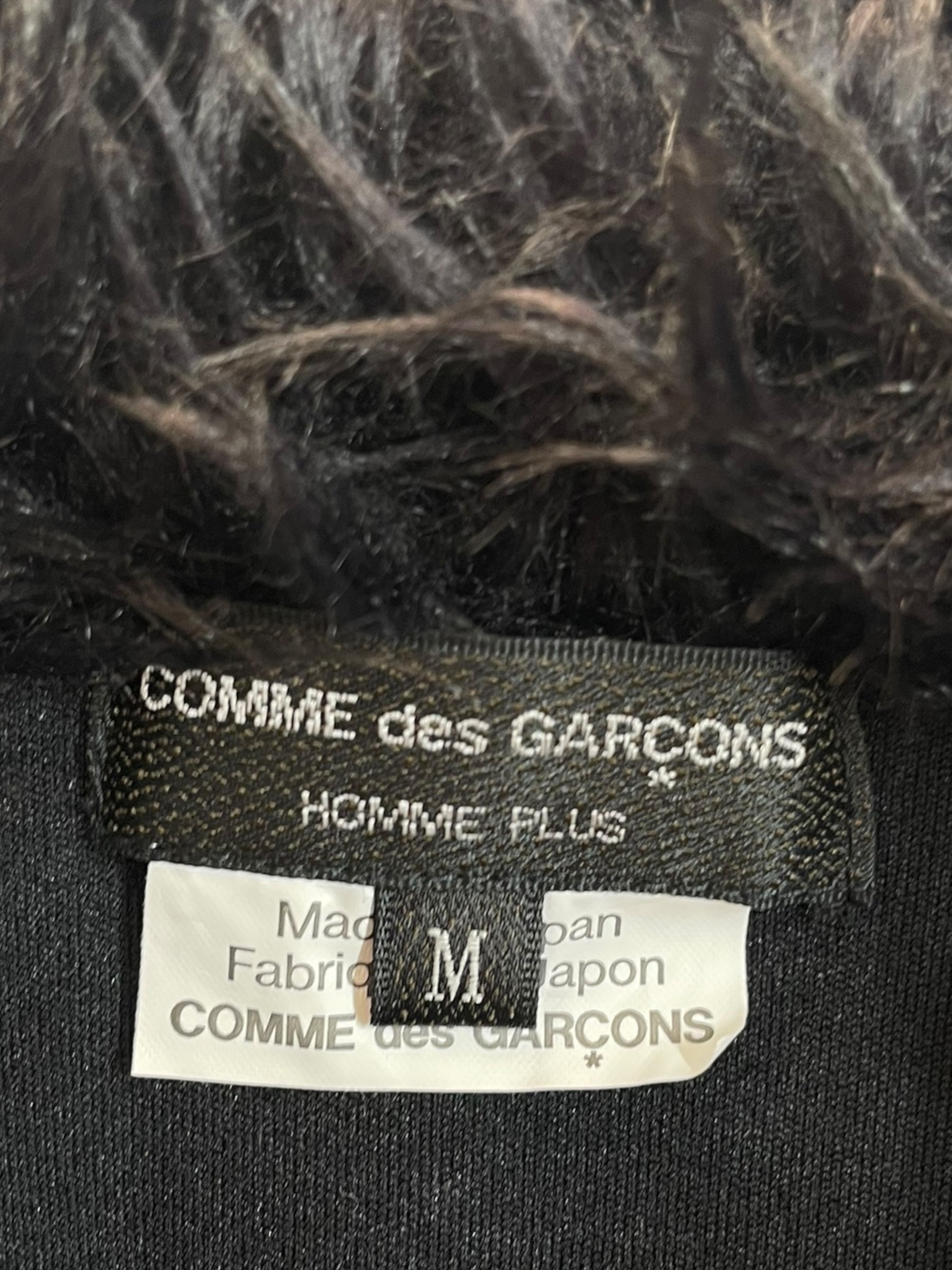 COMME des GARCONS HOMME PLUS/Tops/M/Black/Polyester/PL-T009 view 4