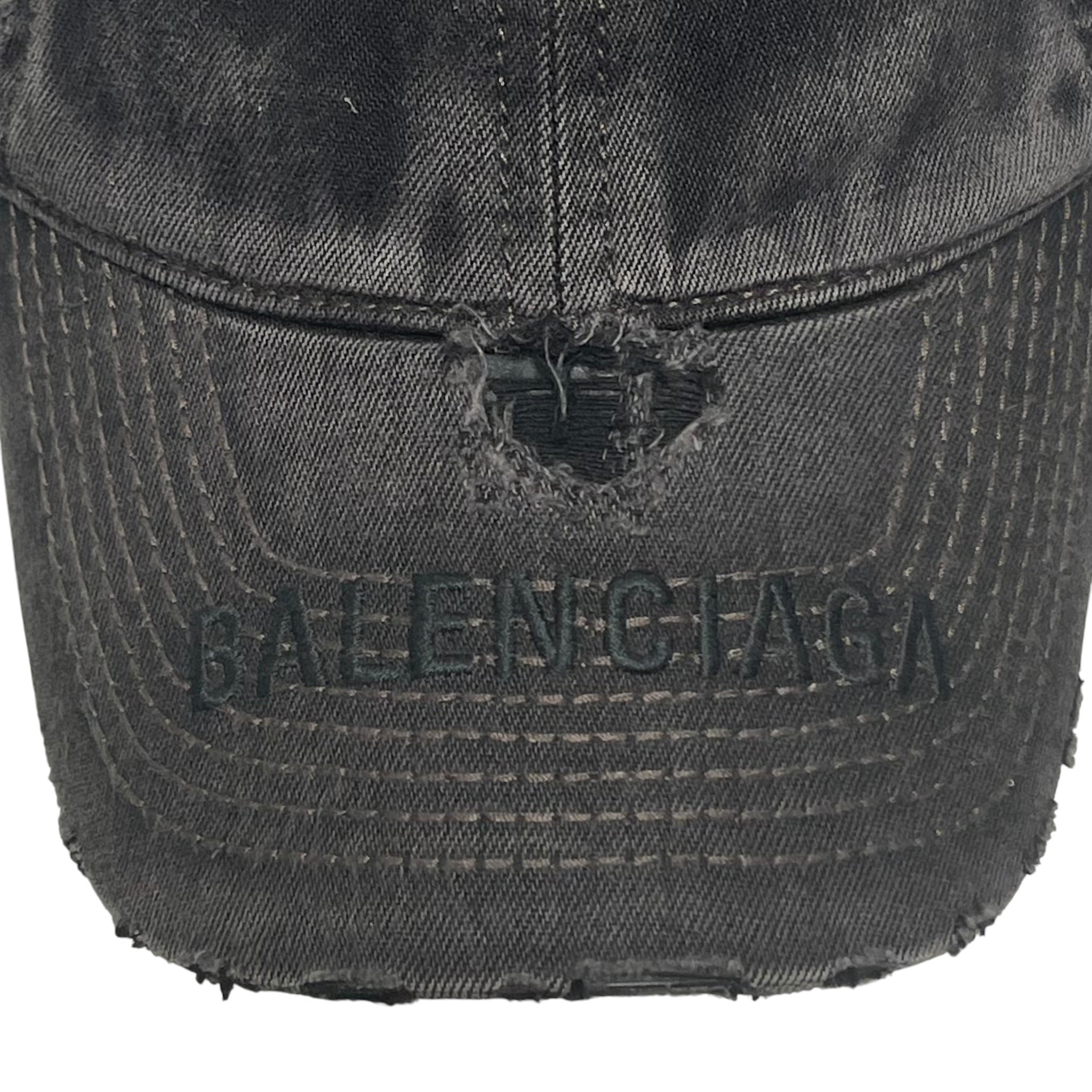 BALENCIAGA/Cap/S/Cotton/GRY/M's/ view 3