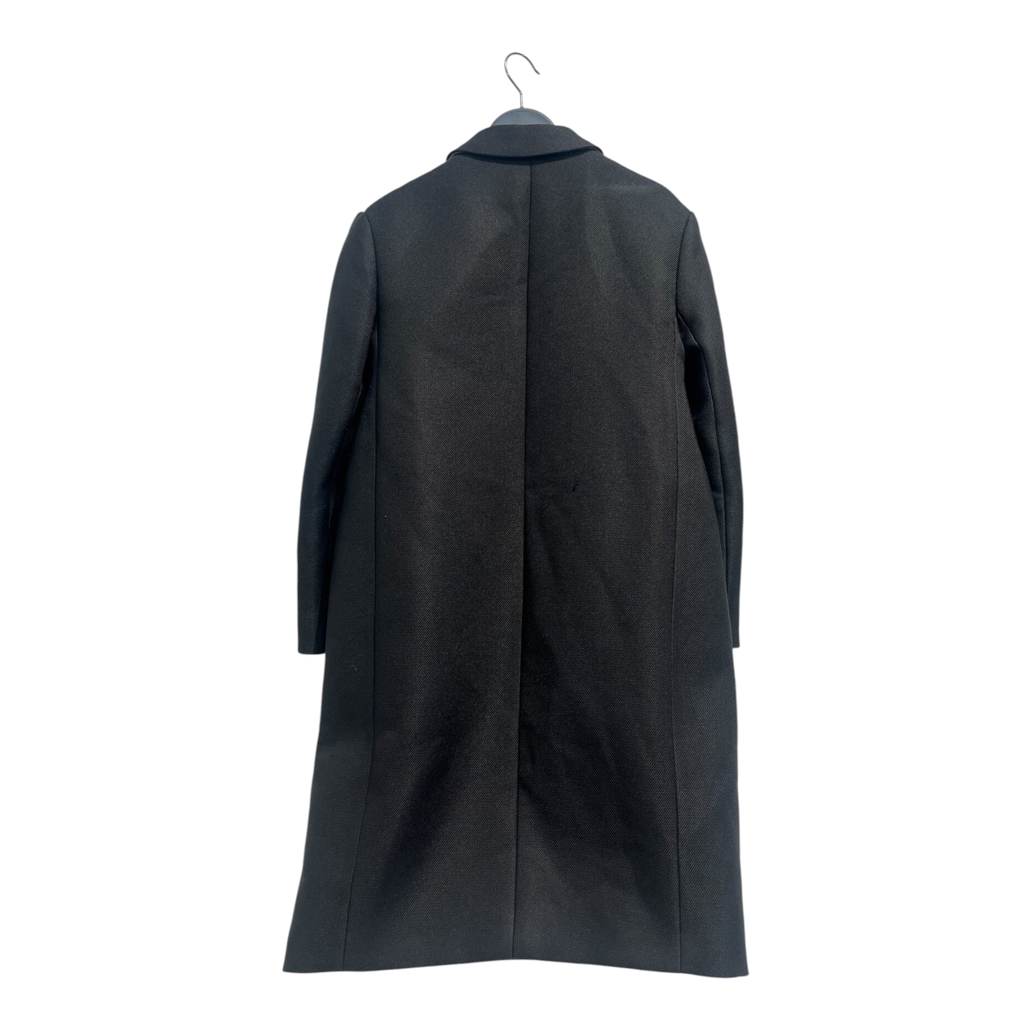 Acne Studios/Peacoat/32/Polyester/BLK/pink lined coat slvr buttons view 2