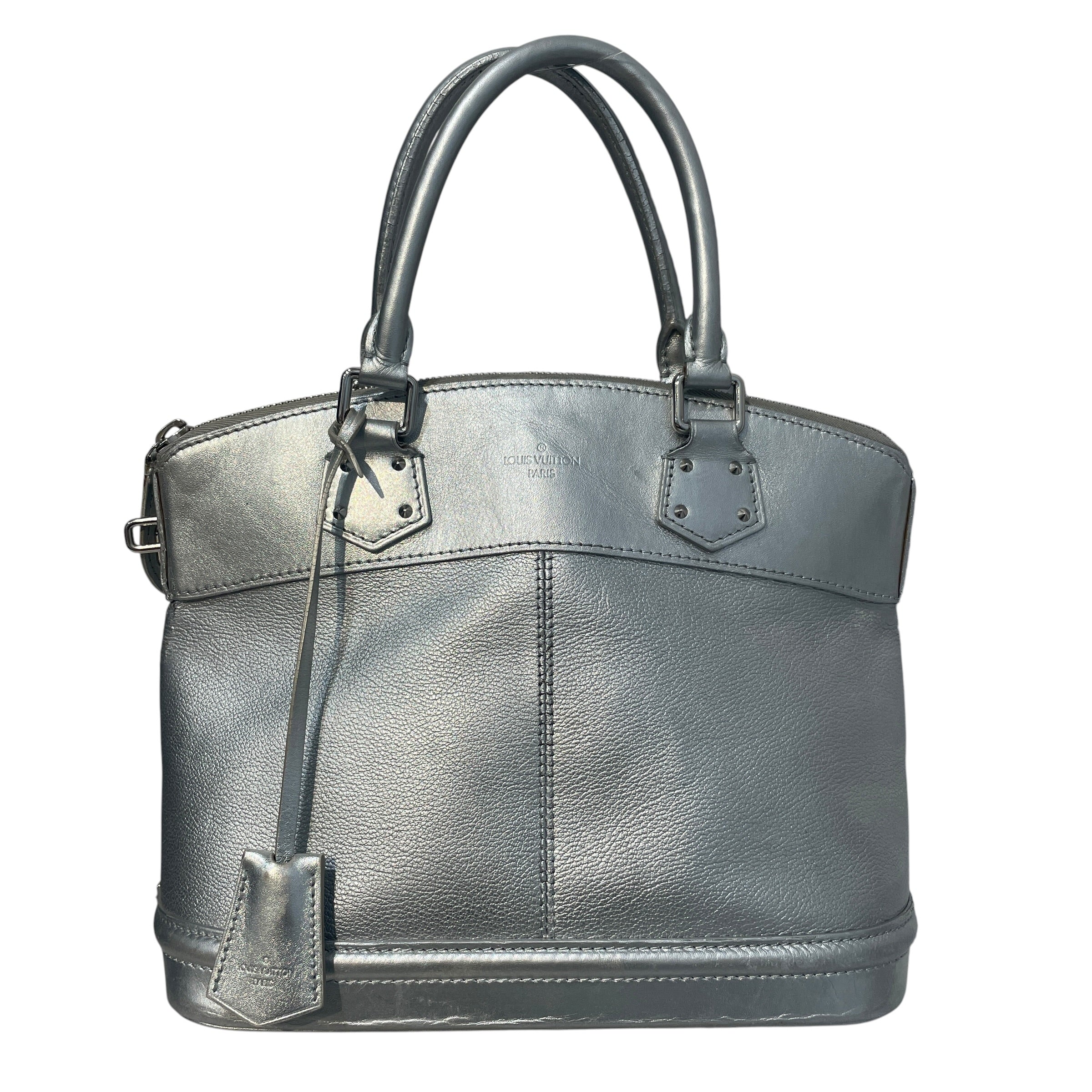 LOUIS VUITTON/Hand Bag/Leather/SLV/Suhali Lockit PM view 1
