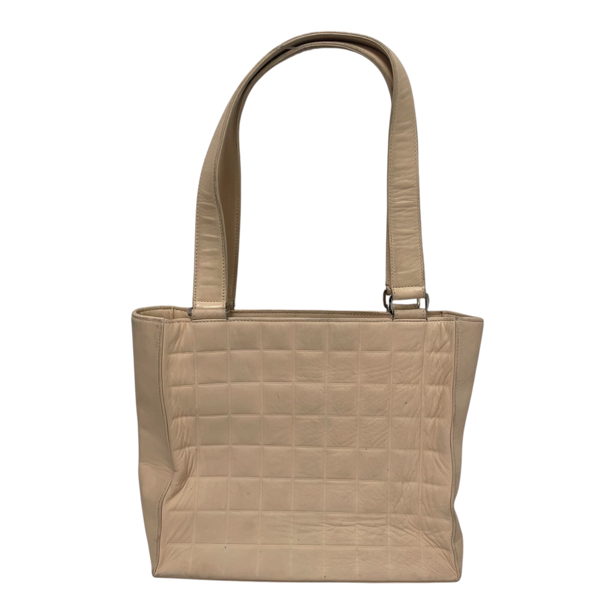 CHANEL/Tote Bag/Leather/CHOCOLATE BAR TOTE BAG view 2