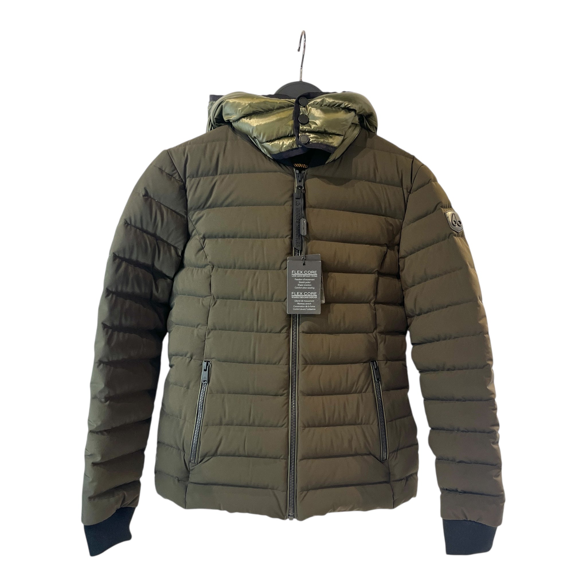 MOOSE KNUCKLES/Puffer Coat/XS/Polyester/GRN/CA56669 view 1
