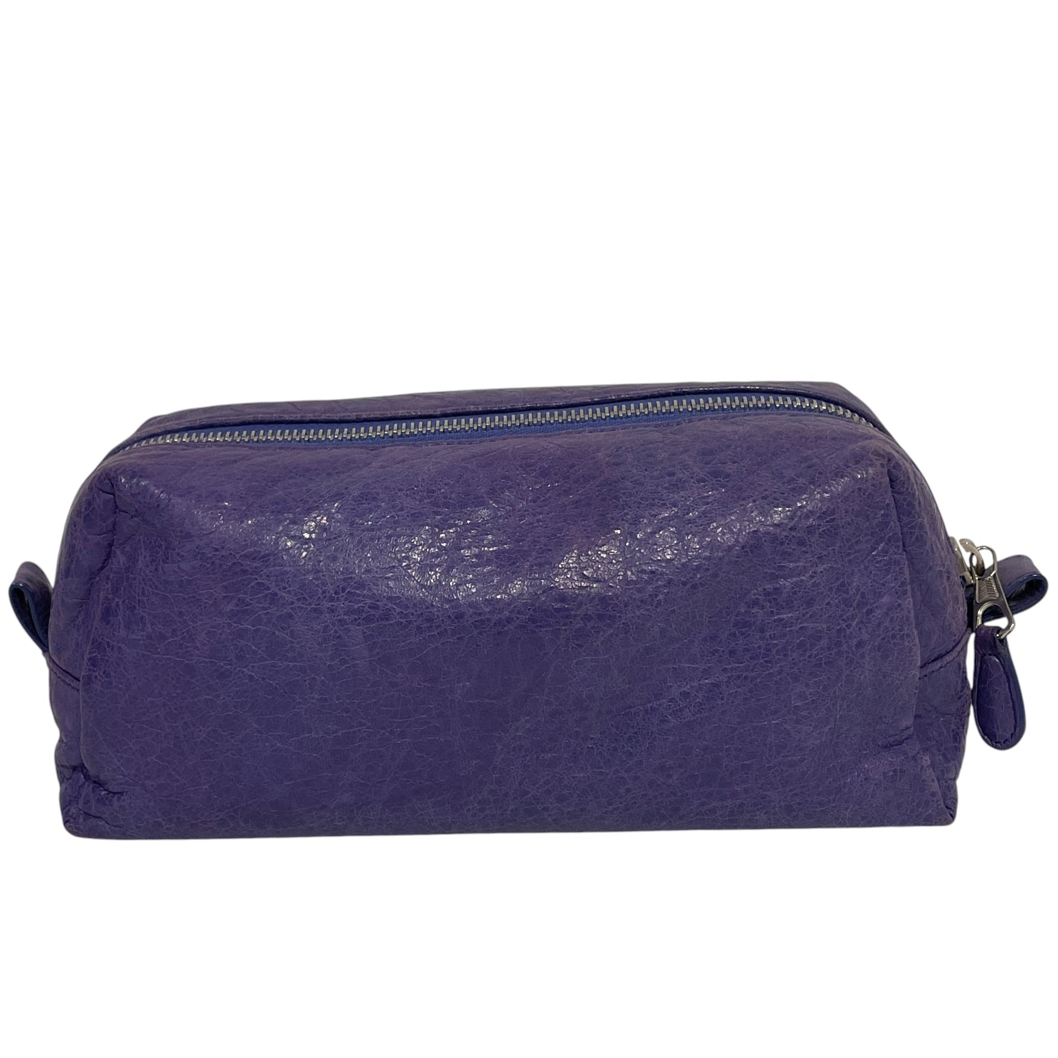 BALENCIAGA/Clutch Bag/Leather/PPL/CITY TOILET BAG view 2