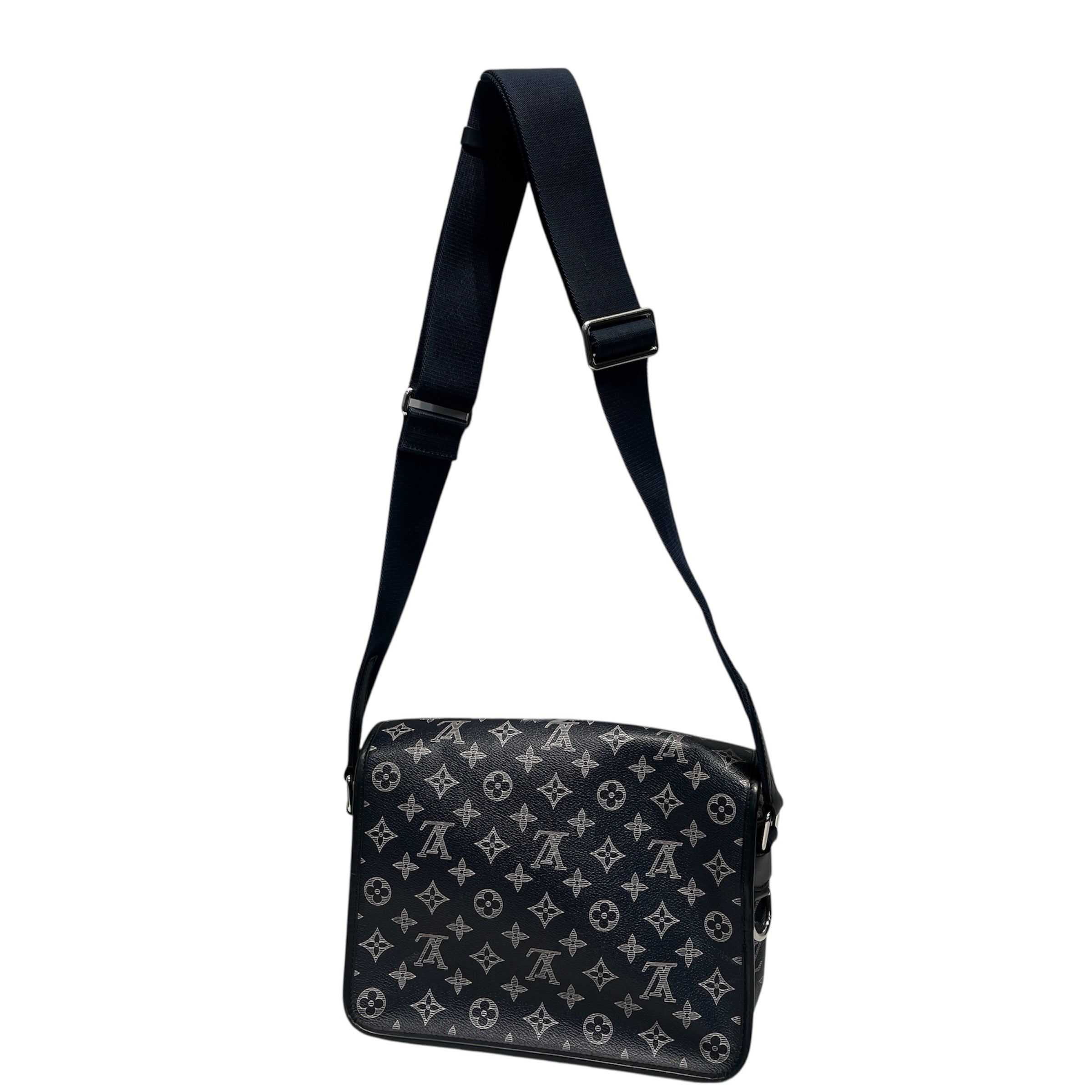 LOUIS VUITTON/Cross Body Bag/Monogram/Leather/NVY/CHAPMAN BROTHERS SAVANE view 2