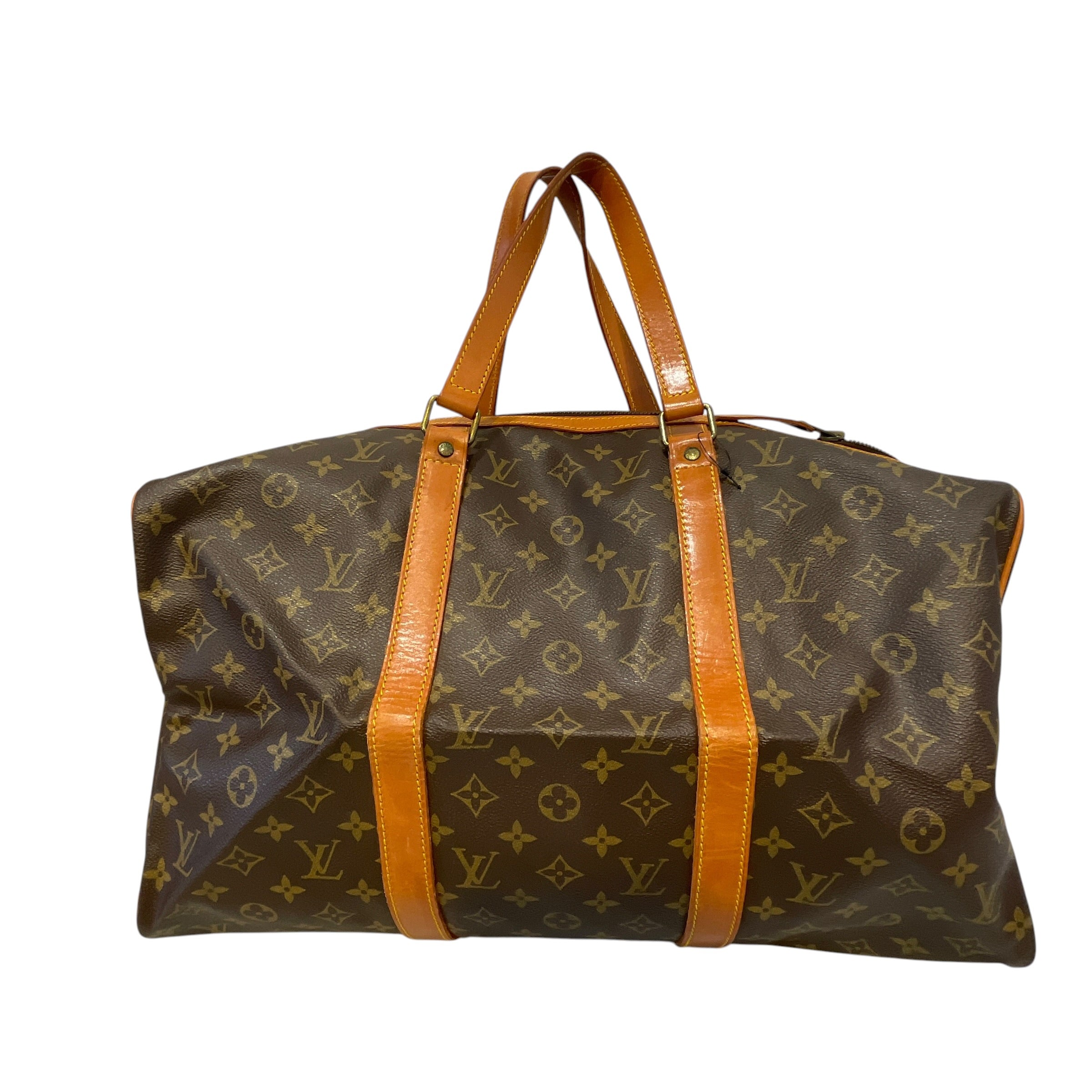 LOUIS VUITTON/Luggage/Monogram/Leather/BRW/Sac Souple 45 view 1