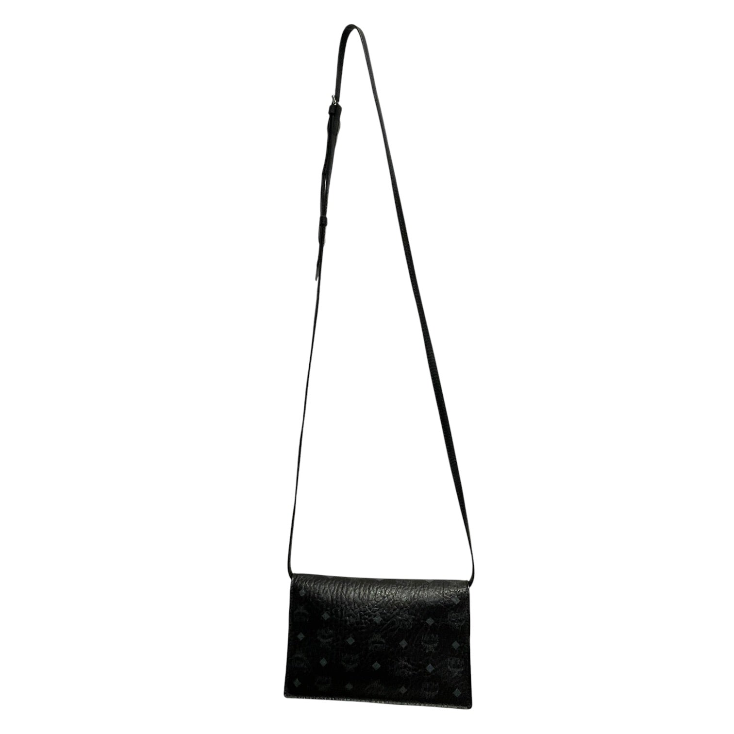 MCM/Cross Body Bag/Monogram/Leather/BLK/VISETOS view 2