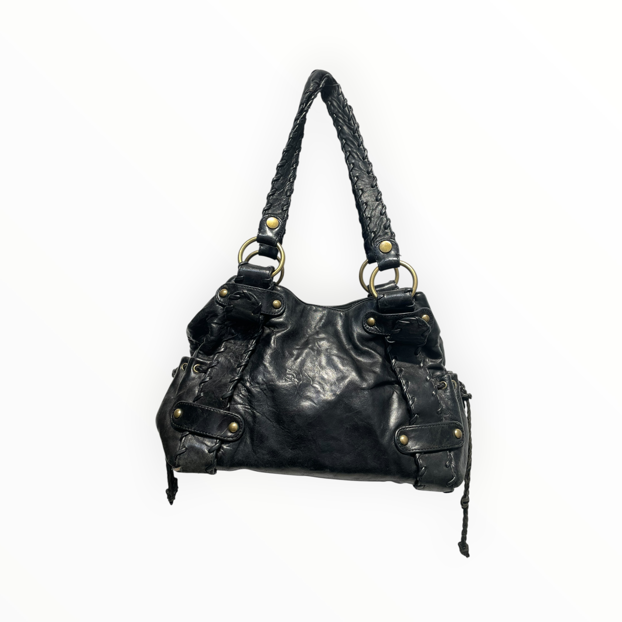 Kooba/Bag/Leather/BLK/BLANKET STICH view 1