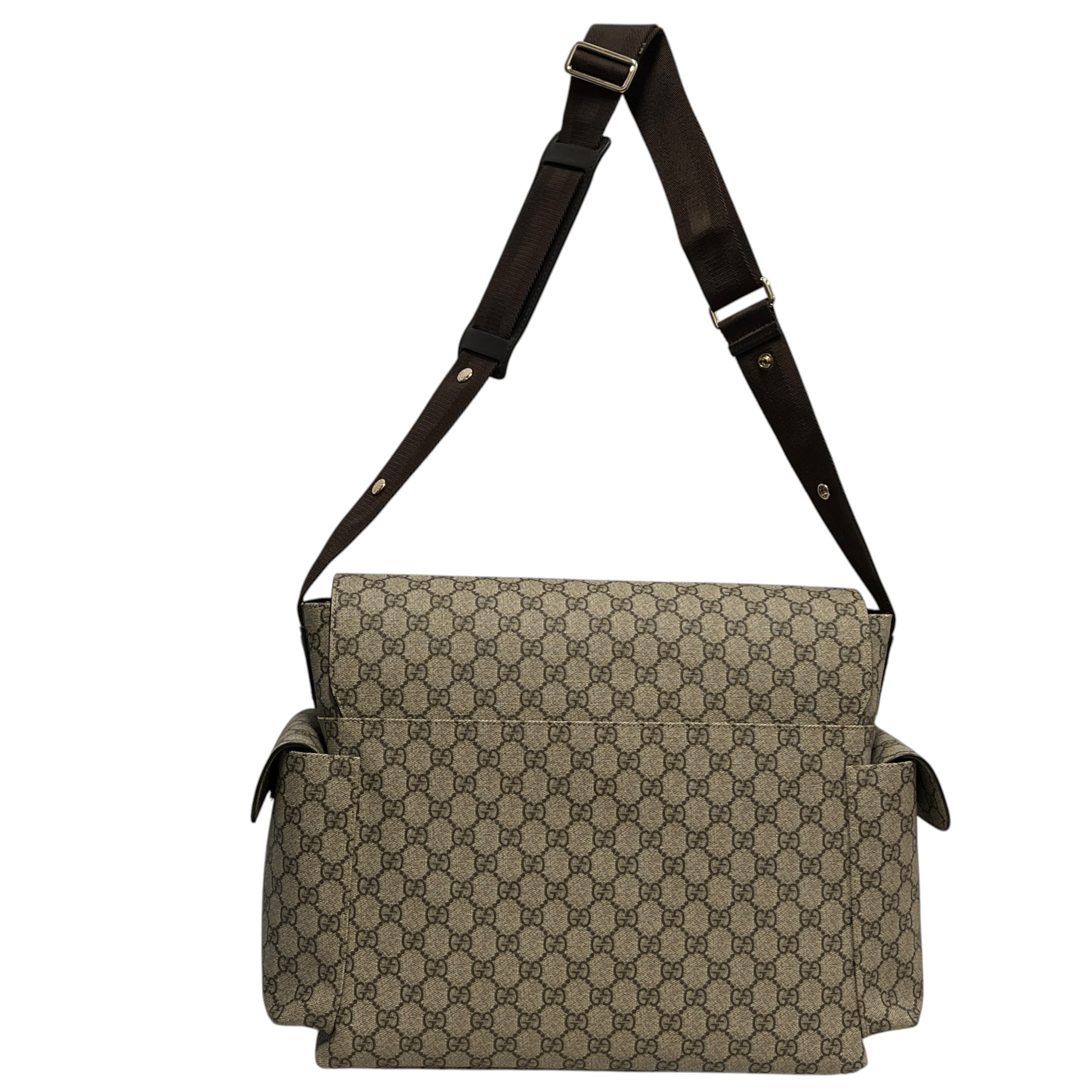 GUCCI/Bag/Monogram/Cotton/BRW/DIAPER BAG view 2