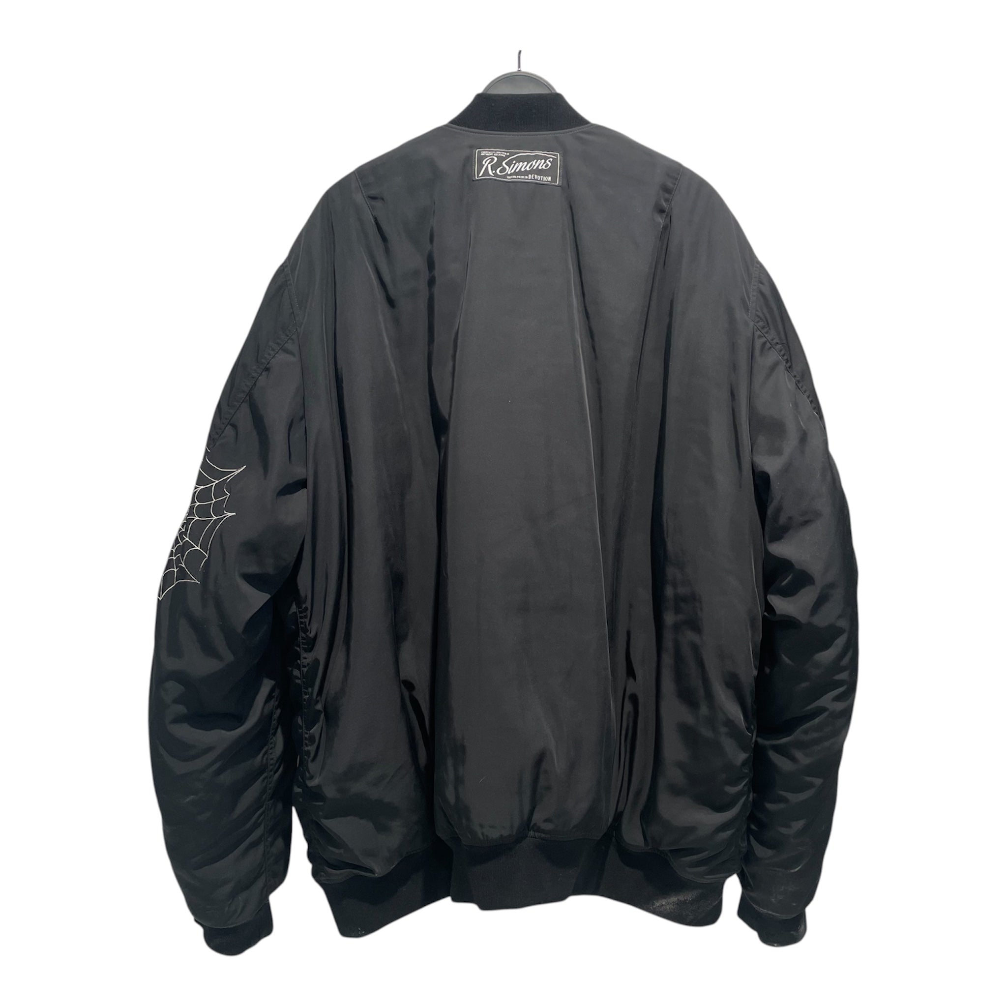 RAF SIMONS/Military Jkt/50/Polyester/BLK/G(H)OST Bomber Jacket view 2
