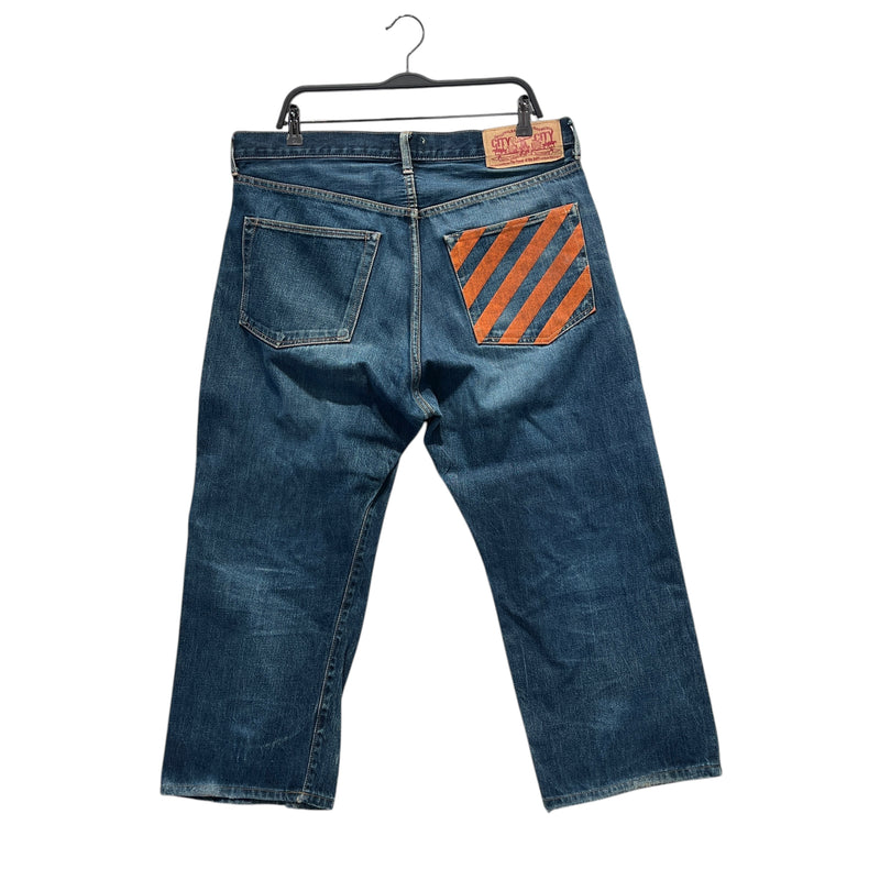 A BATHING APE/Pants/XL/Denim/IDG/BAPE BABY MILO SAD FACE