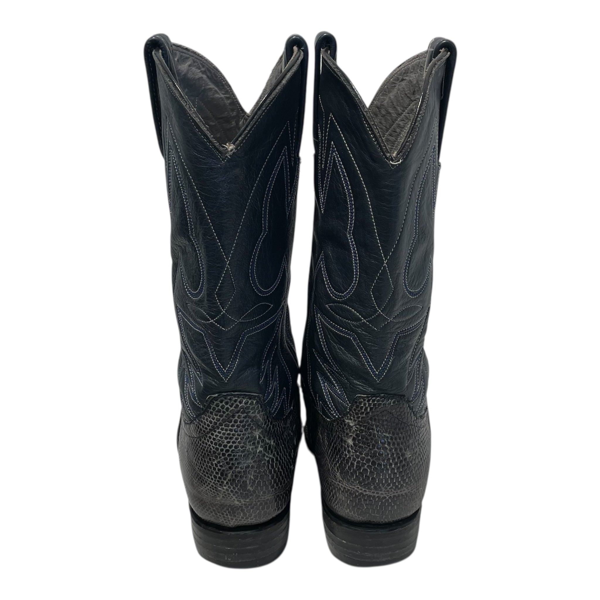 FINNS EXOTIC BOOTS /Boots/Leather/BLK/LIZARD view 2