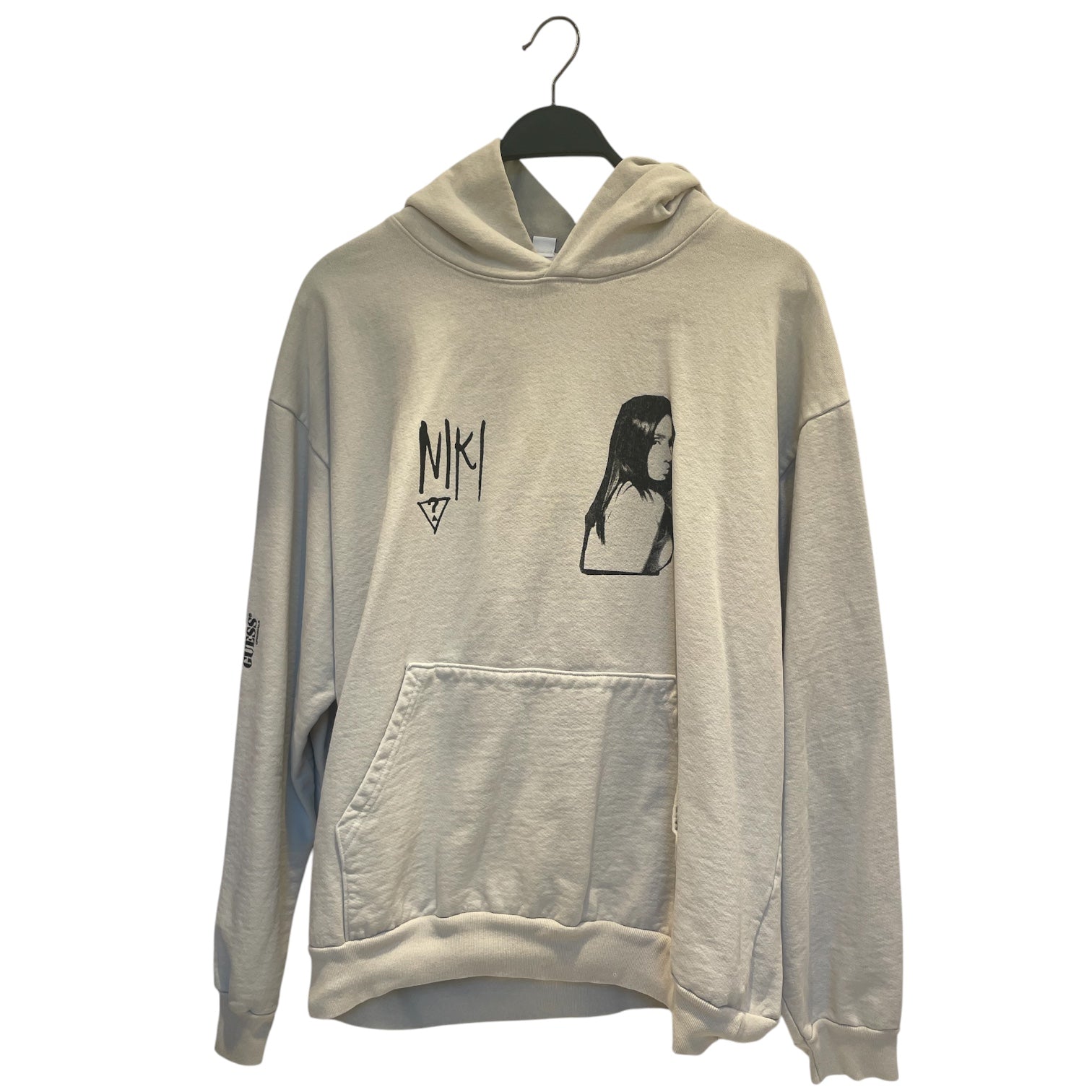 GUESS/Hoodie/XL/Cotton/CRM/NIKIX88RISING view 1