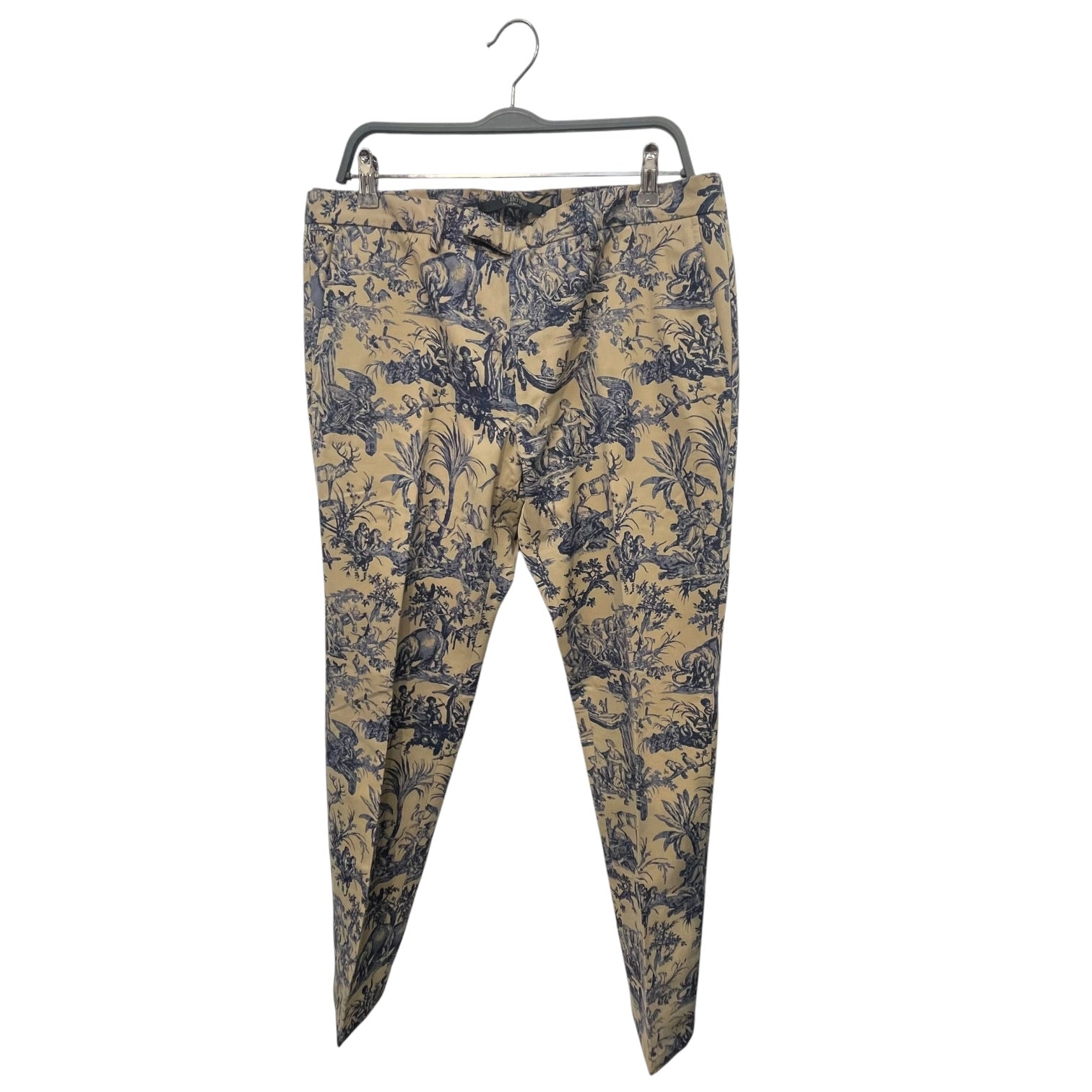 VALENTINO/Slacks/52/Cotton/BEG/All Over Print/wildlife scenery view 1