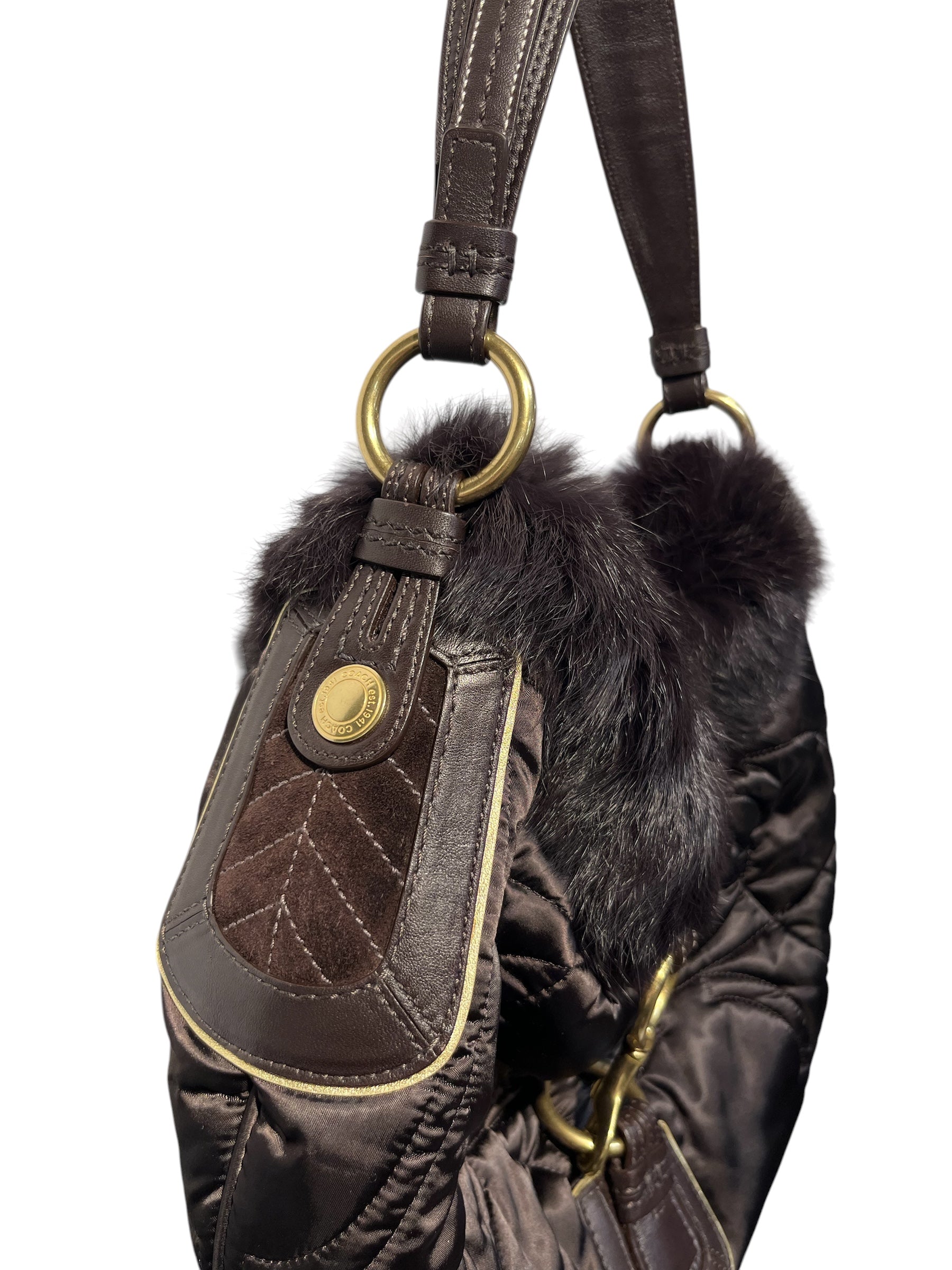 COACH/Hand Bag/BRW/Ski Soho Hobo Bag view 2