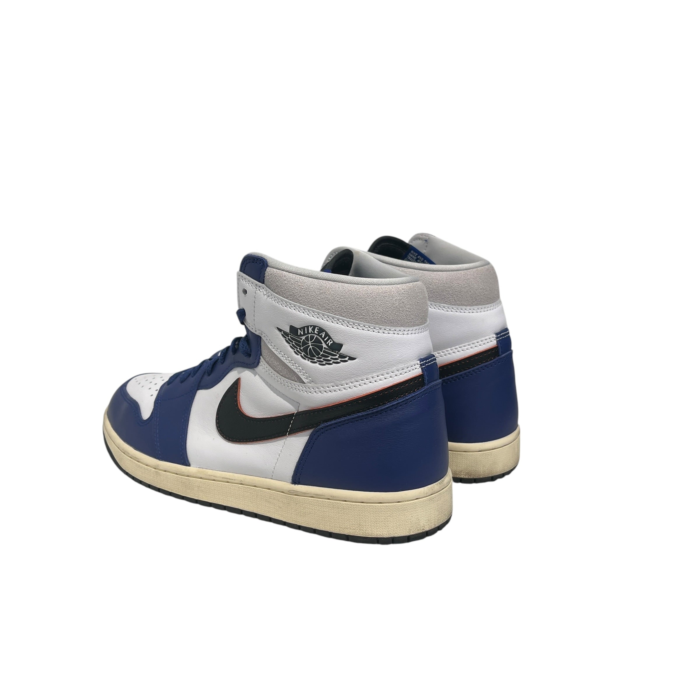 JORDAN BRAND/Hi-Sneakers/US 12/Leather/BLU/rare air 1s view 2