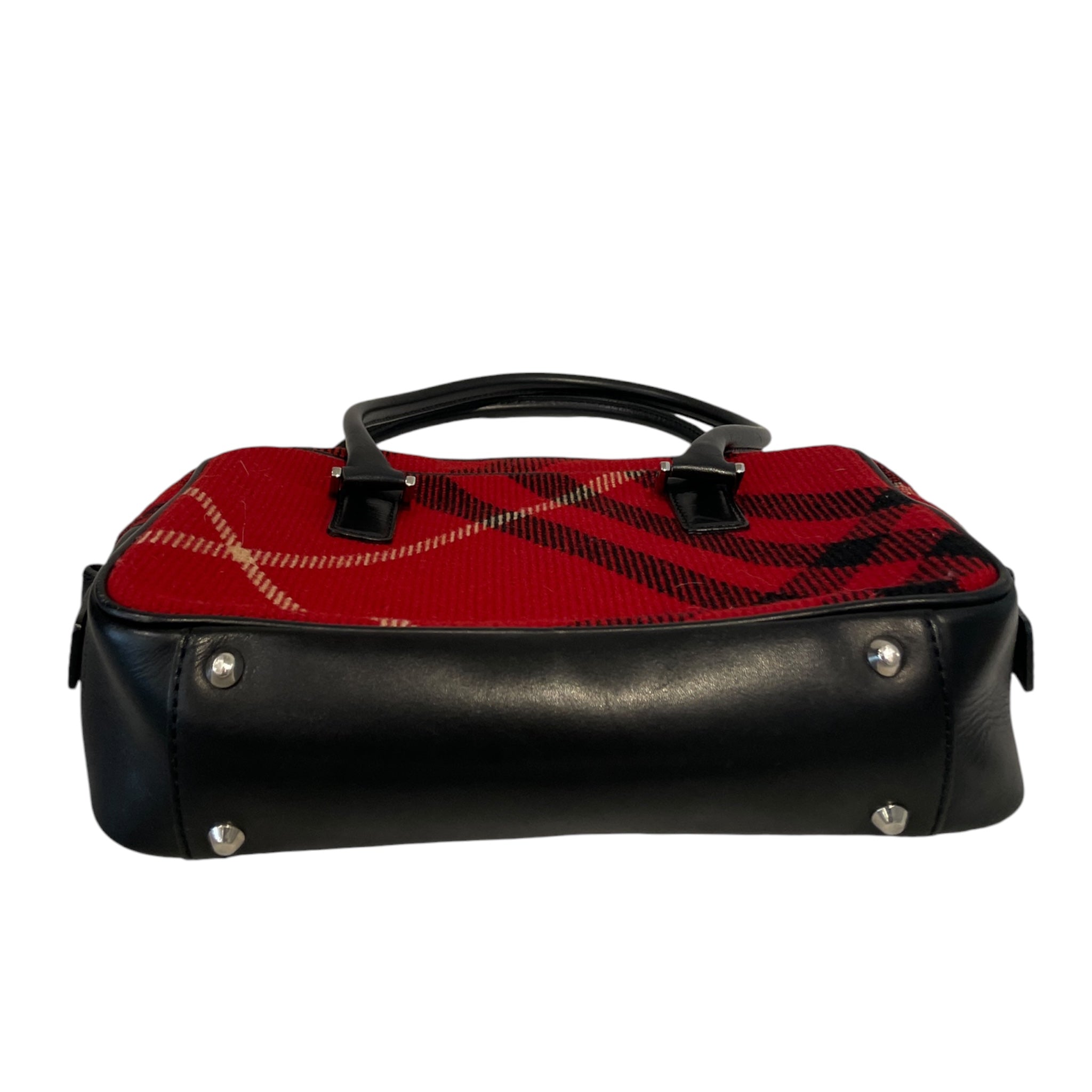 BURBERRY/Hand Bag/Plaid/RED/W4XBBMH view 3