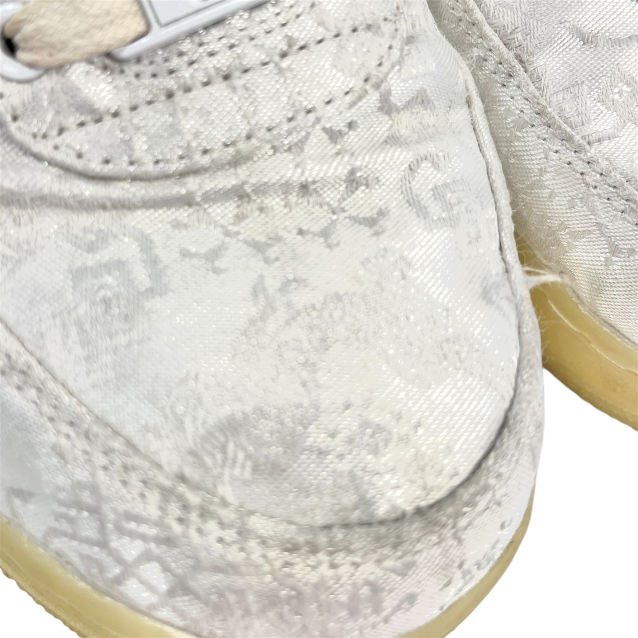 NIKE/Low-Sneakers/US 9.5/Monogram/Polyester/WHT/A09286-100 view 4