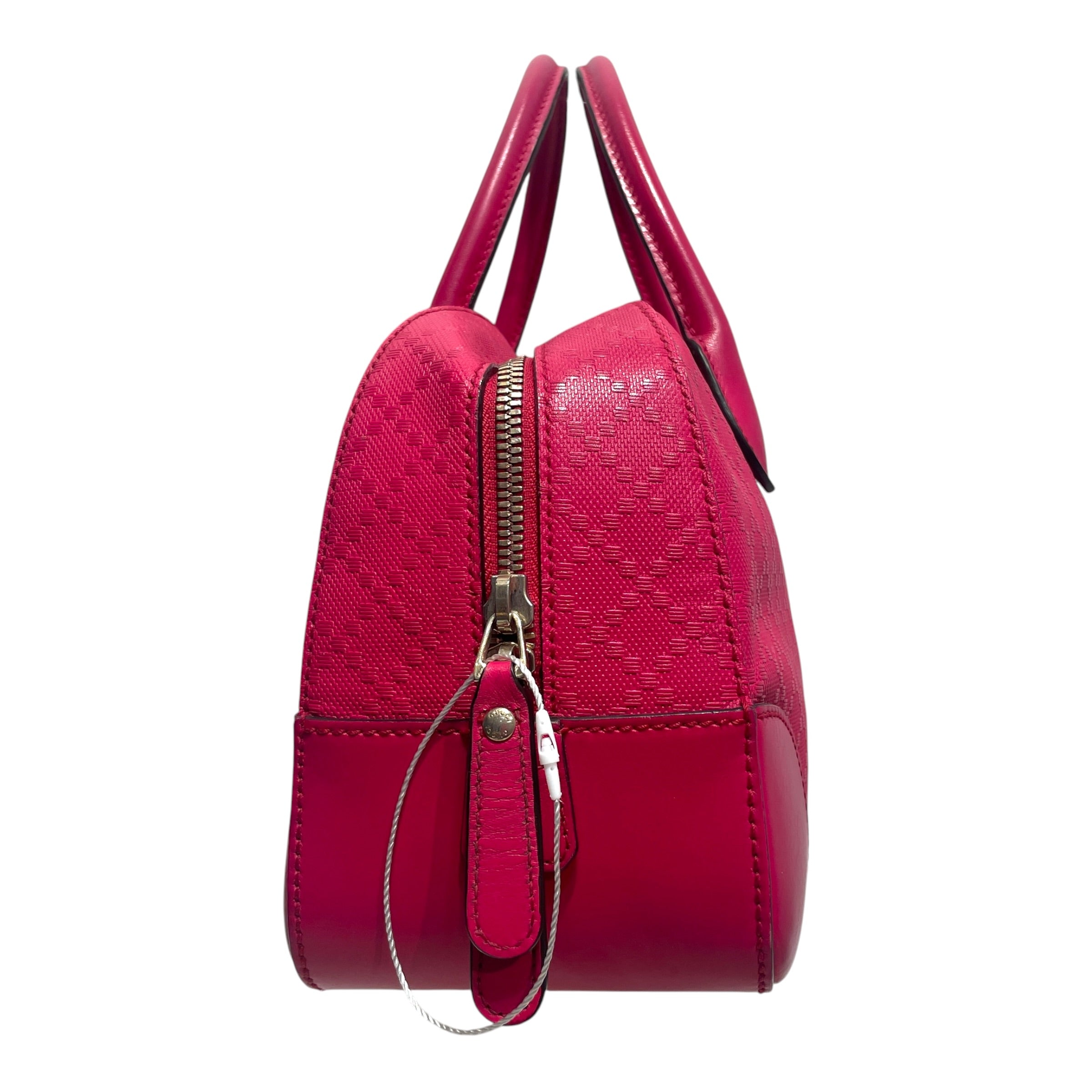 GUCCI/Hand Bag/Leather/PNK/Diamante Top Handle Bag view 5