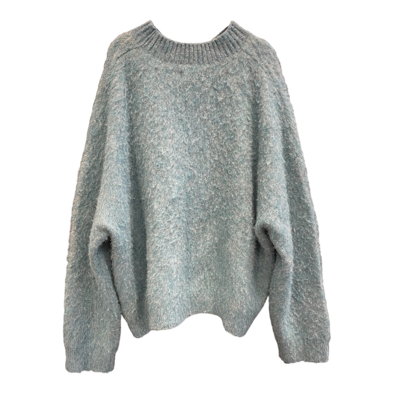 MARTINE ROSE/Sweatshirt/S/All Over Print/Mohair/BLU/ view 2