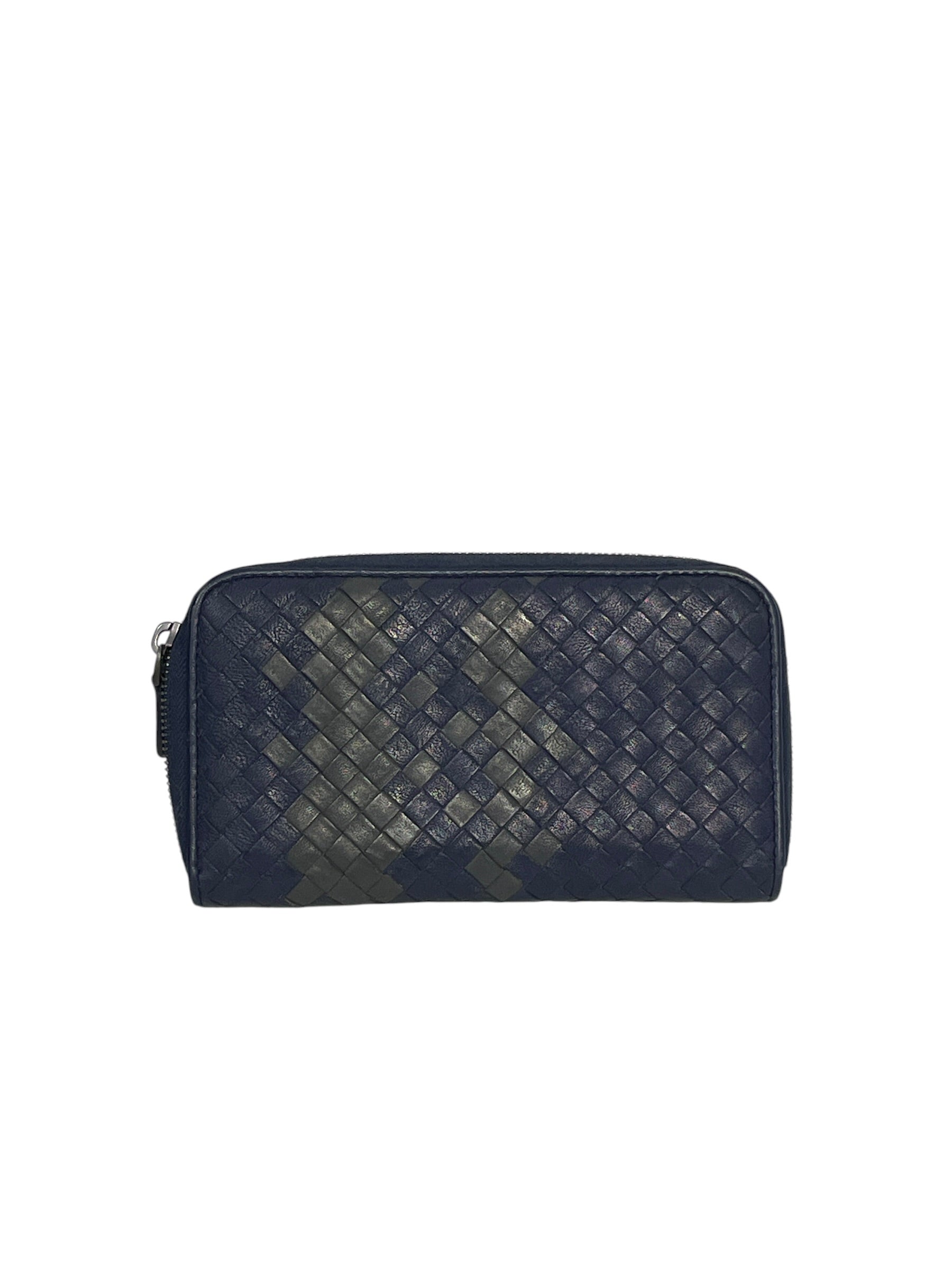 BOTTEGA VENETA/Long Wallet/Leather/NVY/L's/CK8B264 view 1