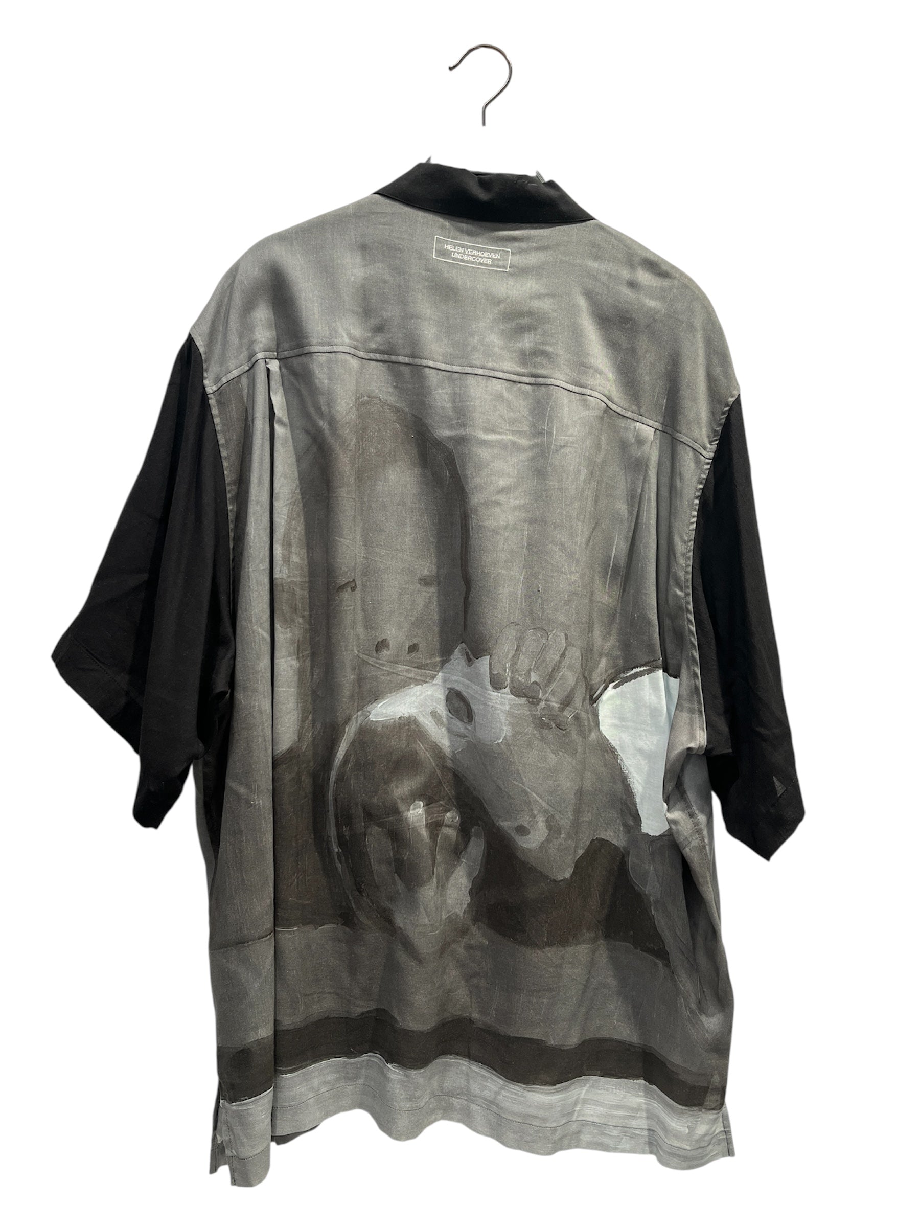UNDERCOVER/SS Shirt/4/BLK/Dress/All Over Print/ view 2