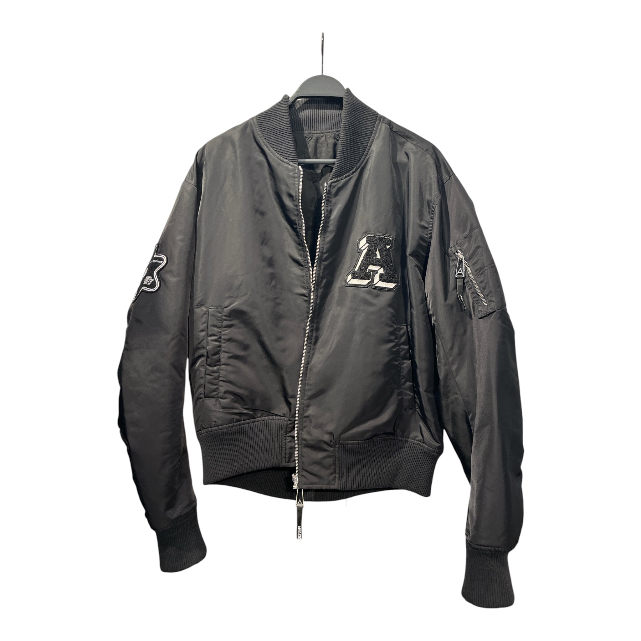 Axel Arigato/Flight Jkt/L/Nylon/BLK/ view 1